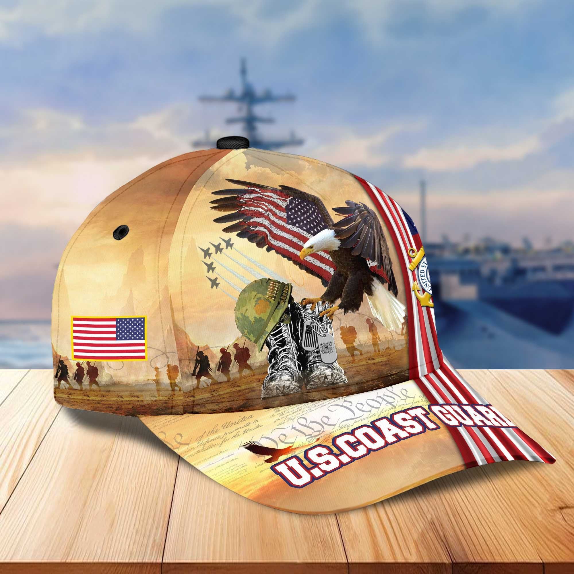 Premium US Veterans Cap BPVC040401, Gifts For US Veterans, Best Gifts On Memorial Day, Armed Forces Day, Father's Day, Independence Day, Veterans Day.
