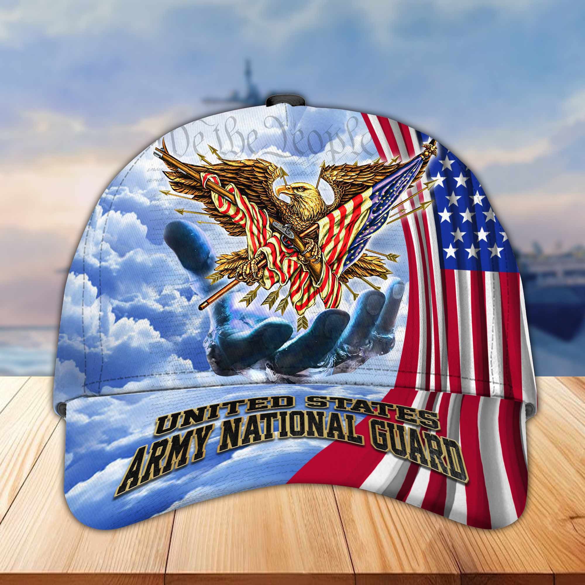 Premium US Veterans Baseball Hats BPVC170402, Gifts For US Veterans On Father's Day, Armed Forces Day, Independence Day, Veterans Day.