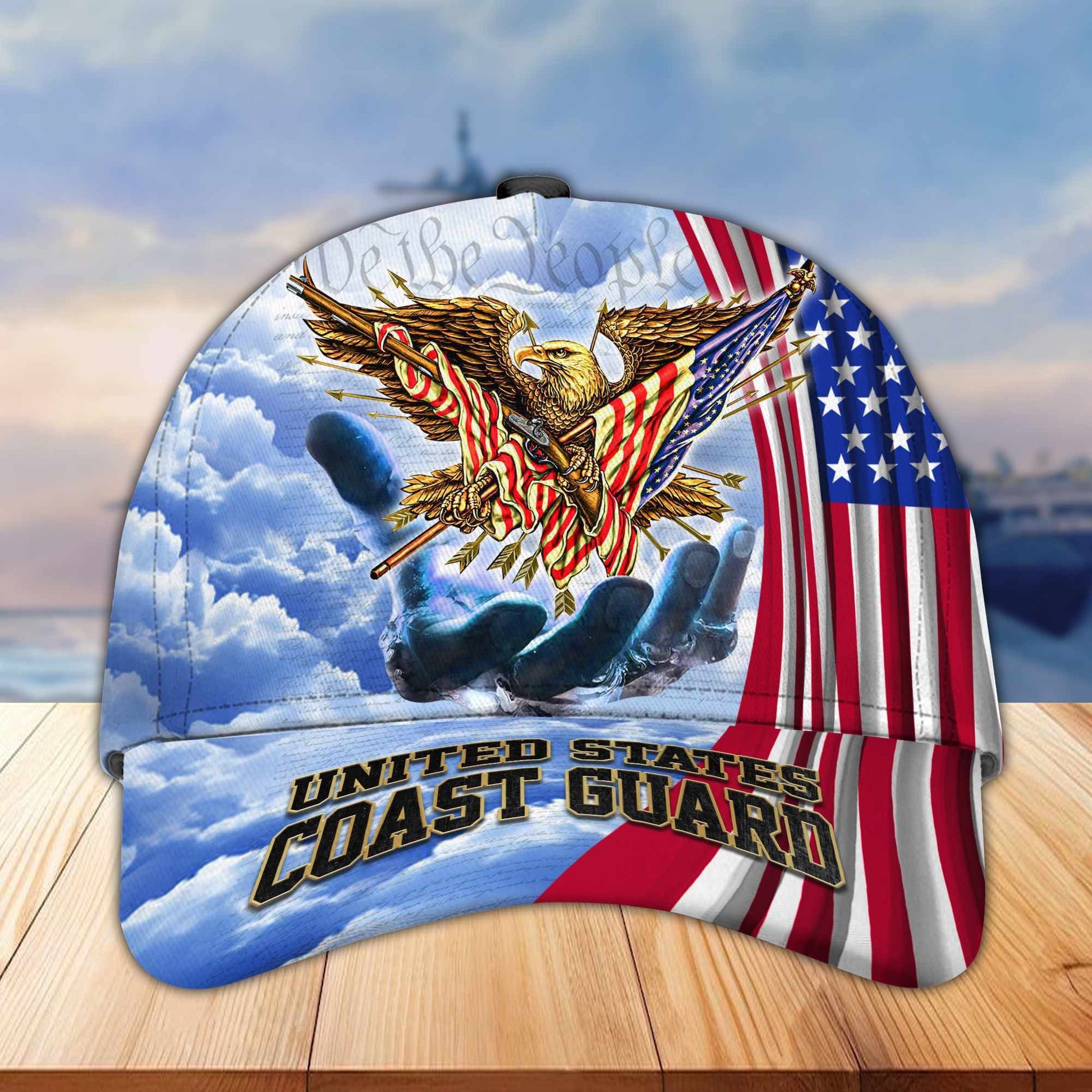 Premium US Veterans Baseball Hats BPVC170402, Gifts For US Veterans On Father's Day, Armed Forces Day, Independence Day, Veterans Day.