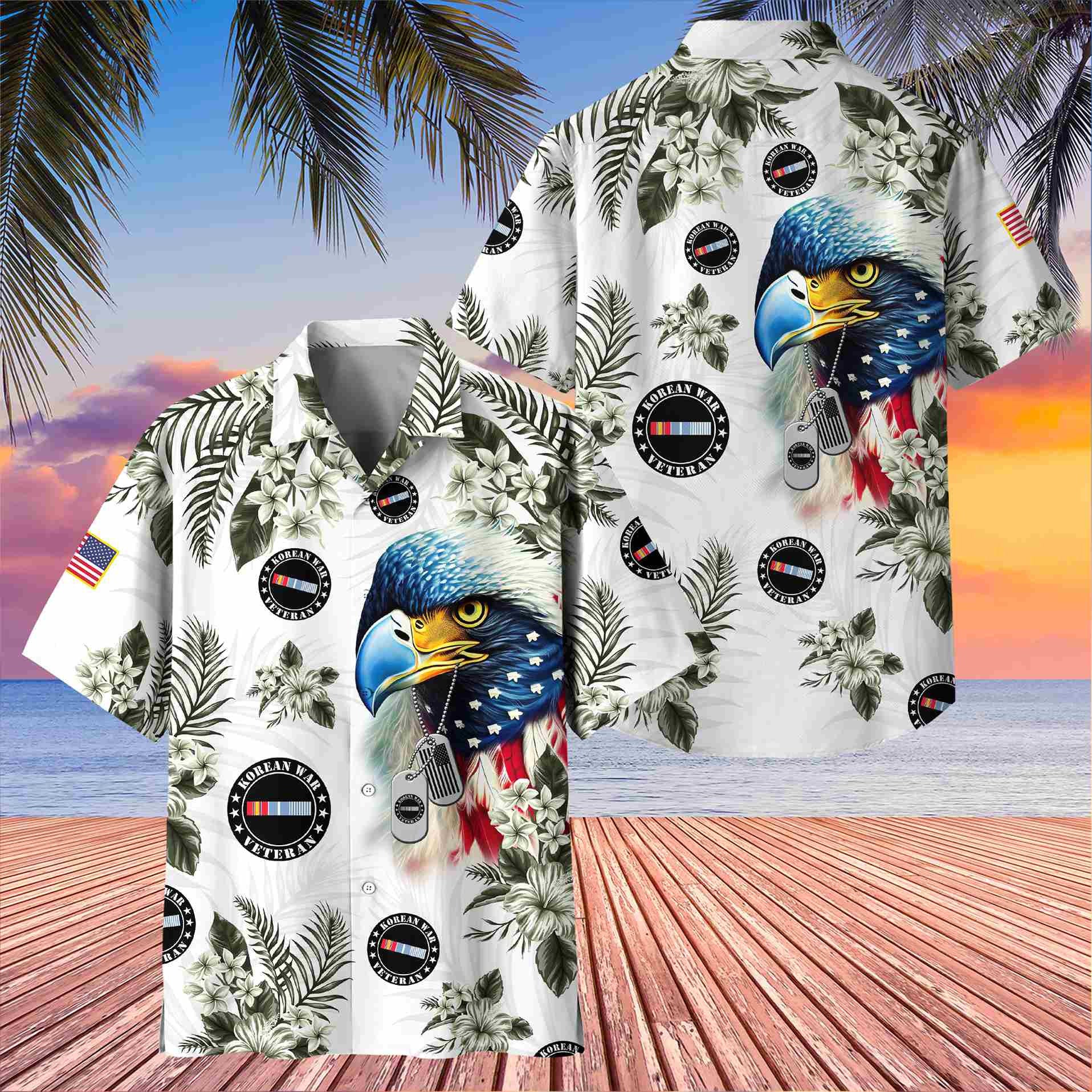 Premium Korean War Veteran Hawaiian Shirt VPVC403804, Gifts For US Veterans, Best Gifts On Father's Day, Armed Forces Day, Independence Day, Veterans Day.