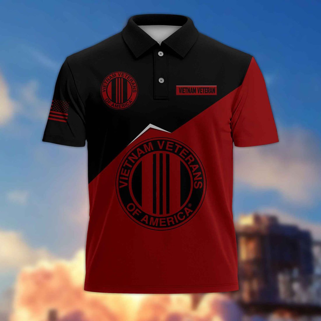 Unique Vietnam Veteran Polo Shirt VPVC216806, Gifts For Vietnam Veteran, Best Gifts On Father's Day, Independence Day, Veterans Day.