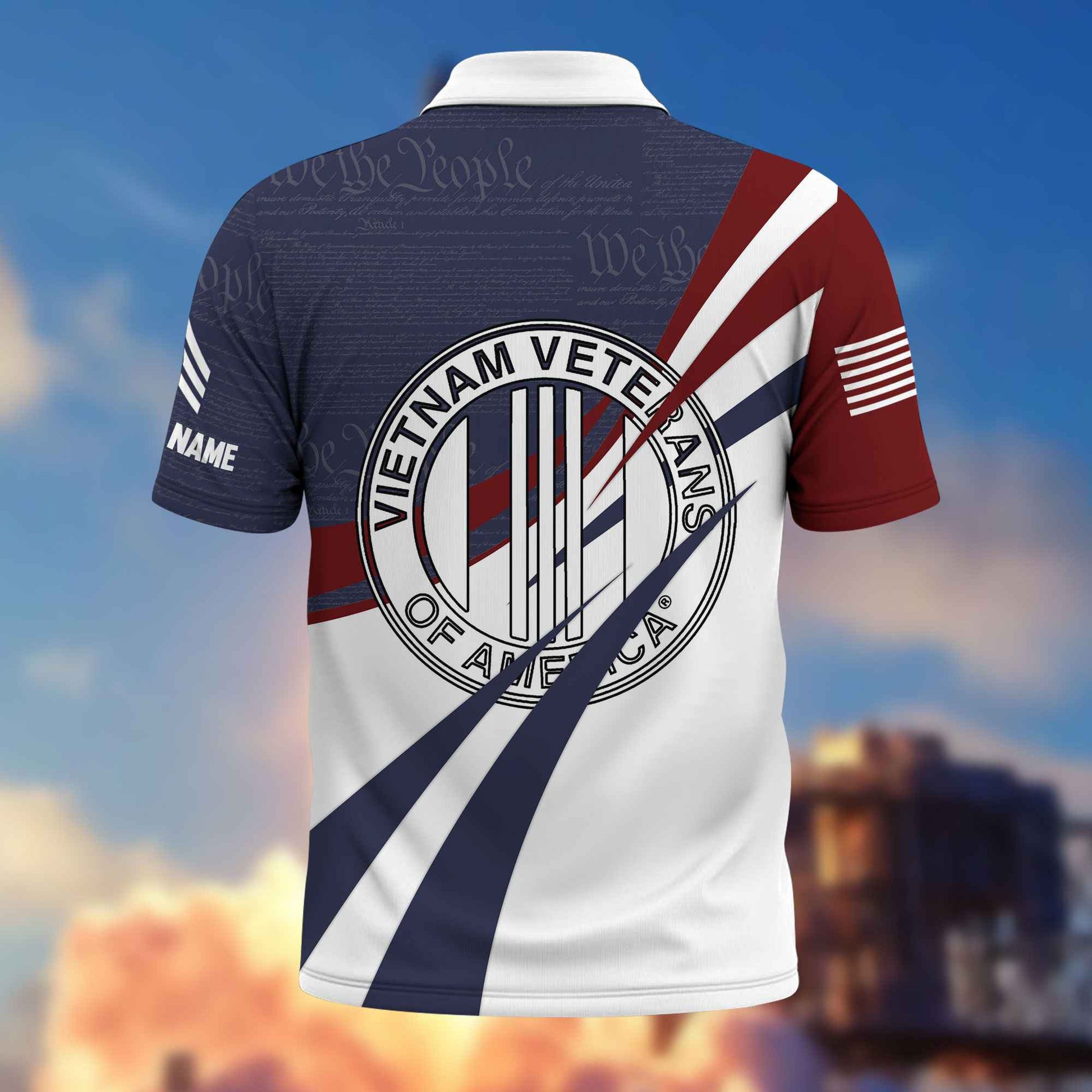 Premium Vietnam Veteran Polo Shirt VPVC217906, Custom Name, Rank, Year, Gifts For Vietnam Veteran, Best Gifts On Father's Day, Armed Forces Day, Independence Day, Veterans Day.