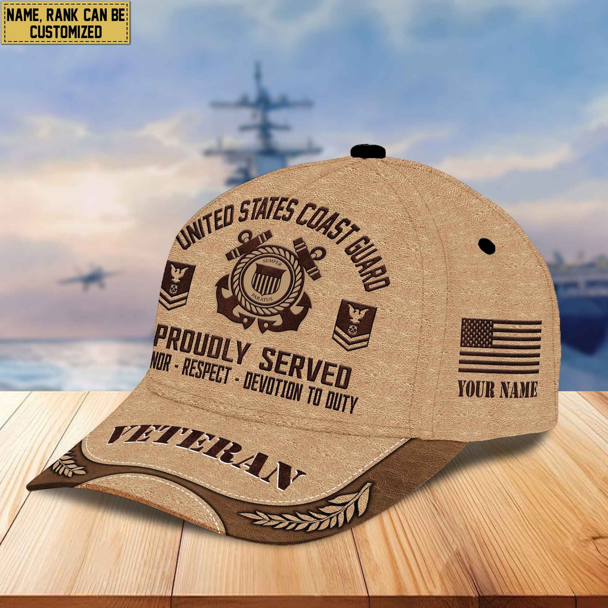 Premium US Veterans Baseball Hats BPVC230401, Custom Name, Rank, Gifts For US Veterans On Father's Day, Armed Forces Day, Independence Day, Veterans Day.