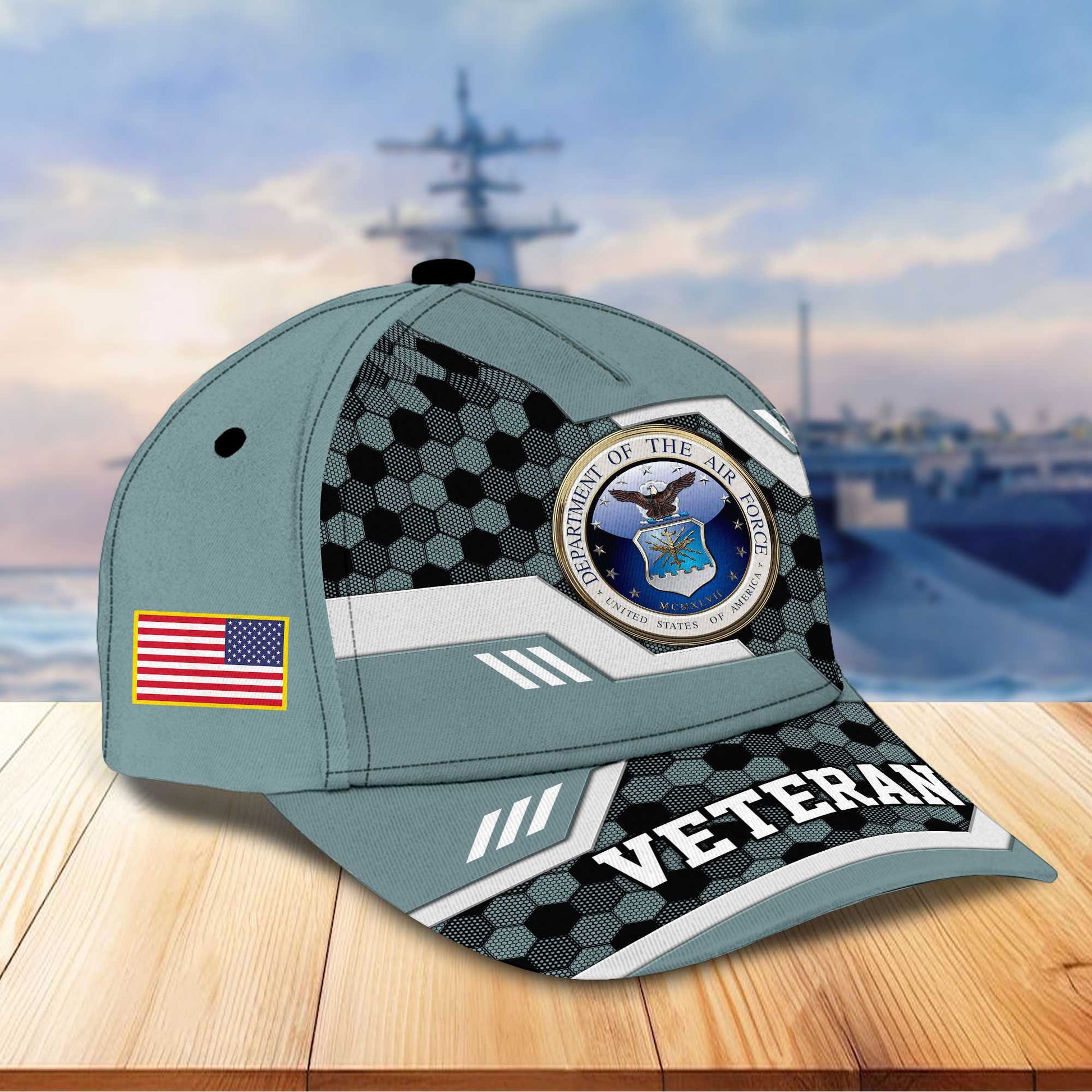 Premium US Veterans Baseball Hats BPHN220411, Gifts For US Veterans On Father's Day, Armed Forces Day, Independence Day, Veterans Day.