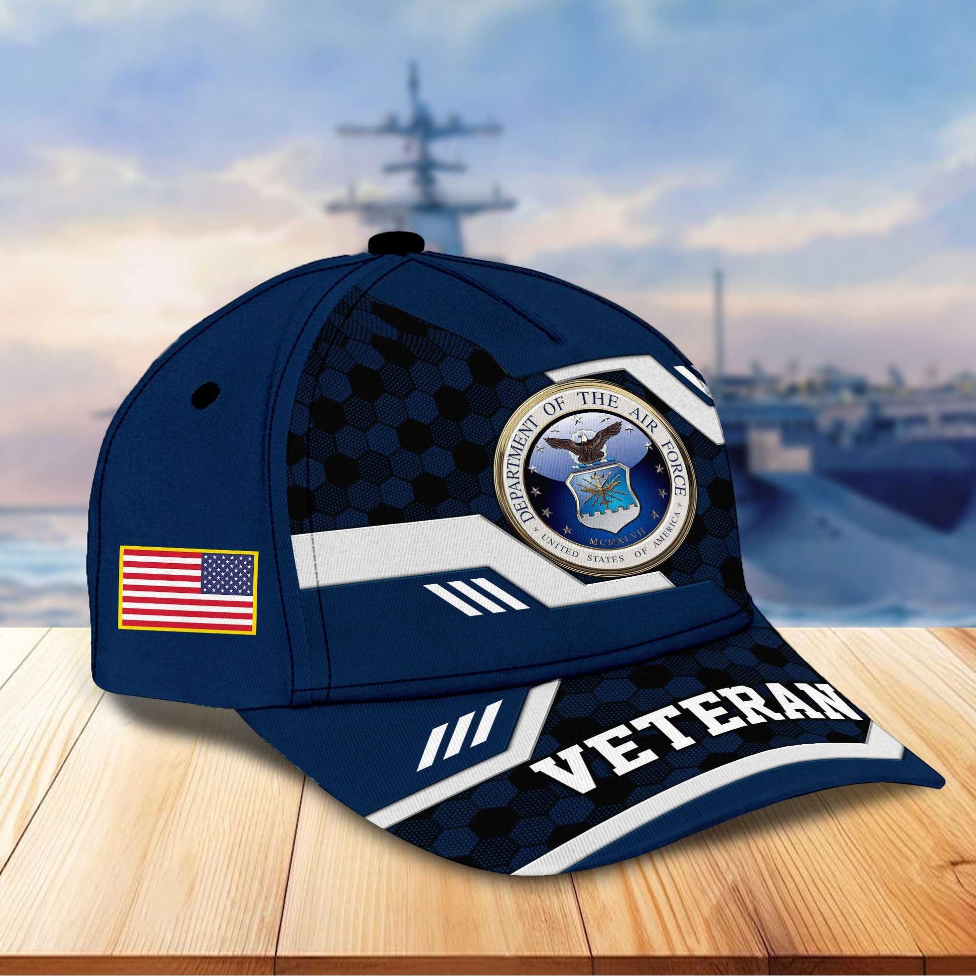 Premium US Veterans Baseball Hats BPHN220411, Gifts For US Veterans On Father's Day, Armed Forces Day, Independence Day, Veterans Day.