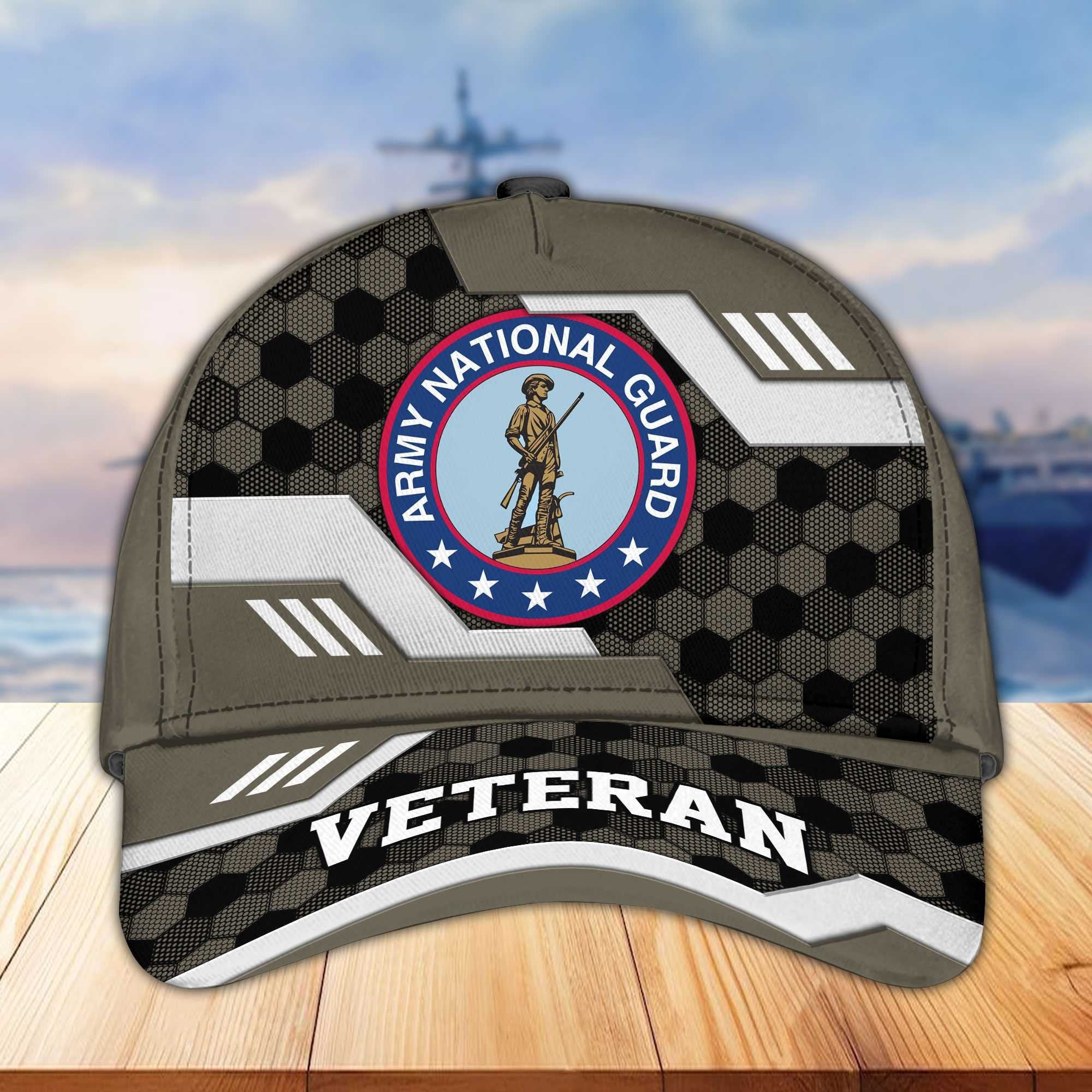 Premium US Veterans Baseball Hats BPHN220411, Gifts For US Veterans On Father's Day, Armed Forces Day, Independence Day, Veterans Day.