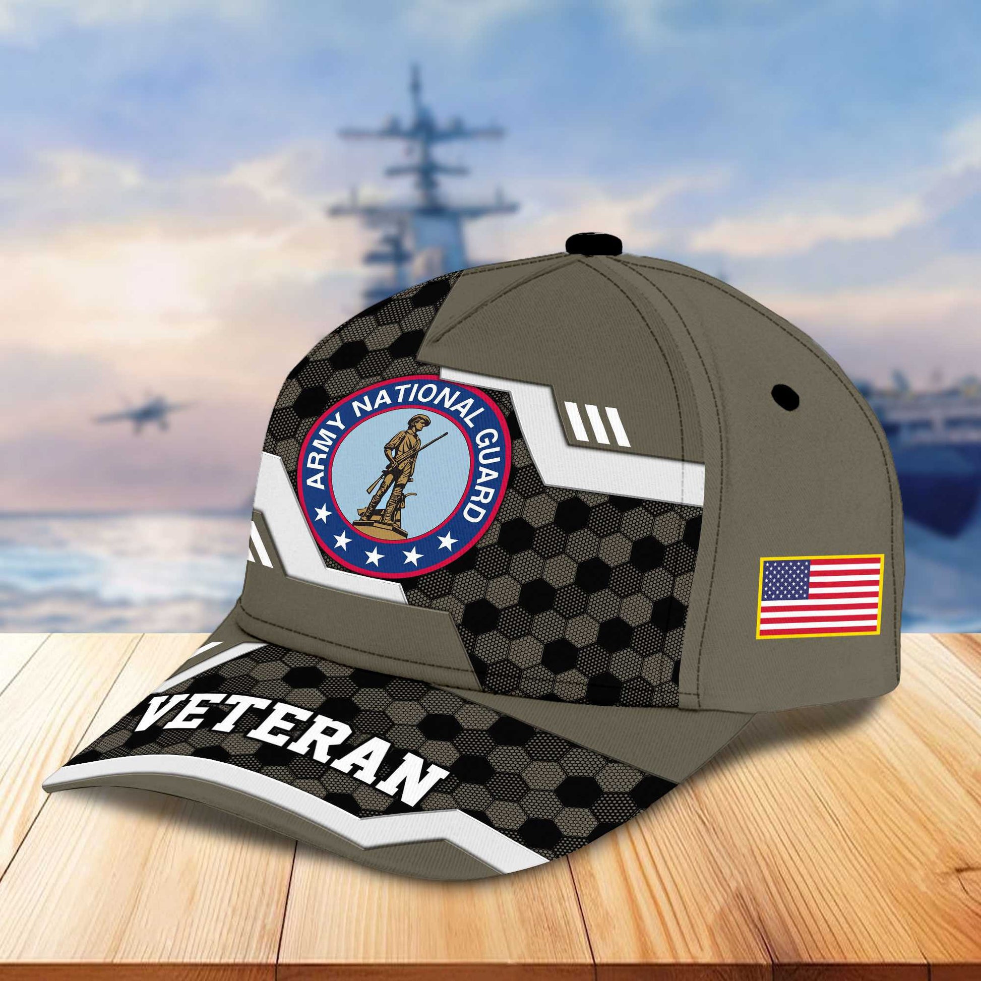 Premium US Veterans Baseball Hats BPHN220411, Gifts For US Veterans On Father's Day, Armed Forces Day, Independence Day, Veterans Day.