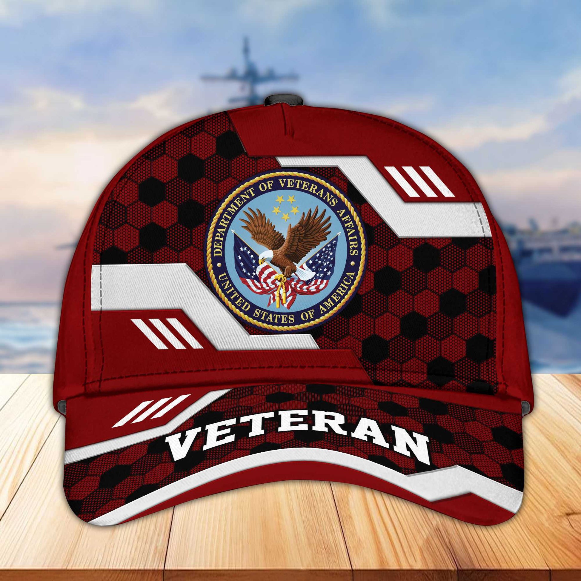 Premium US Veterans Baseball Hats BPHN220411, Gifts For US Veterans On Father's Day, Armed Forces Day, Independence Day, Veterans Day.