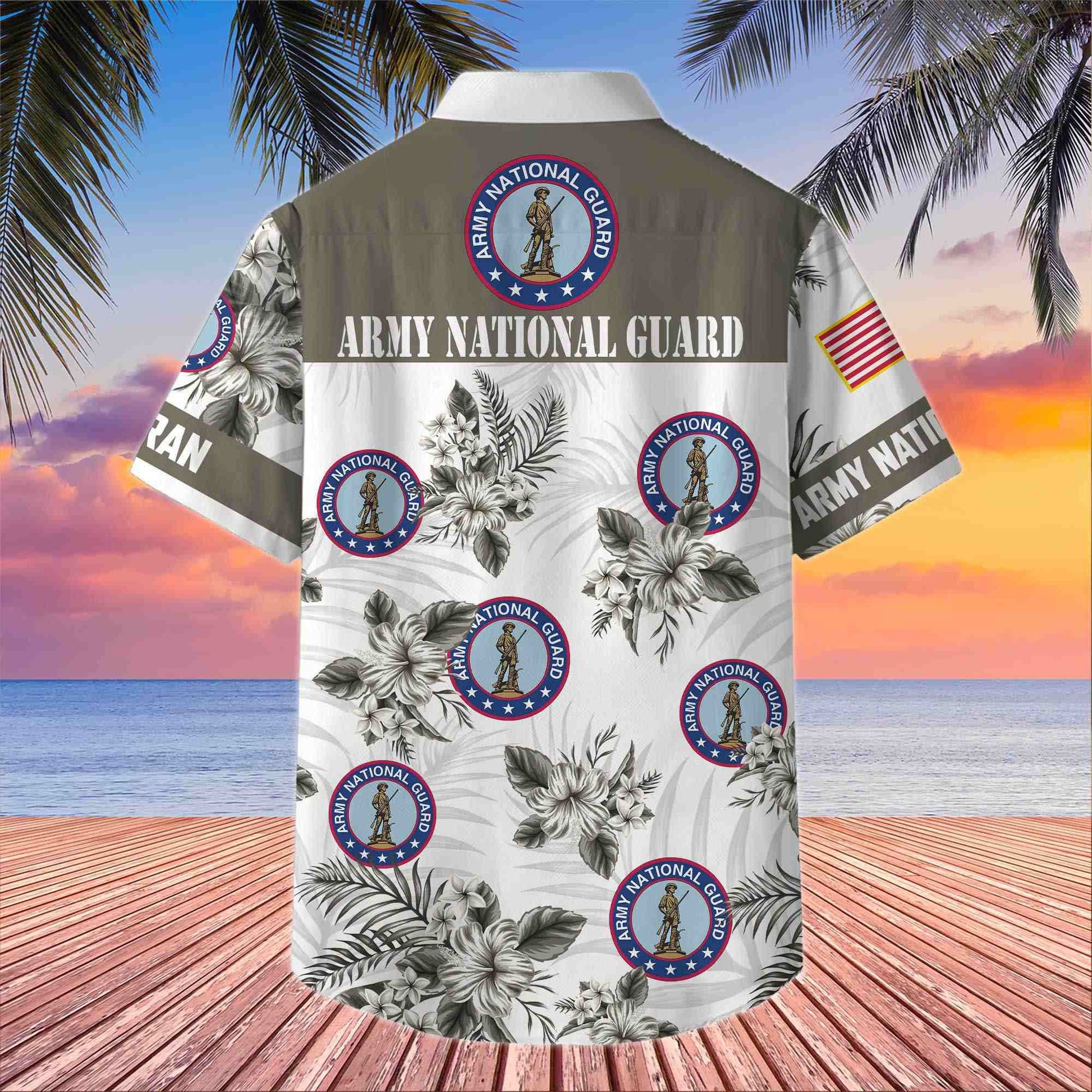 Premium US Veterans Hawaiian Shirt BPHN230411, Gifts For US Veterans, Gifts On Memorial Day, Father's Day, Armed Forces Day, Veterans Day.