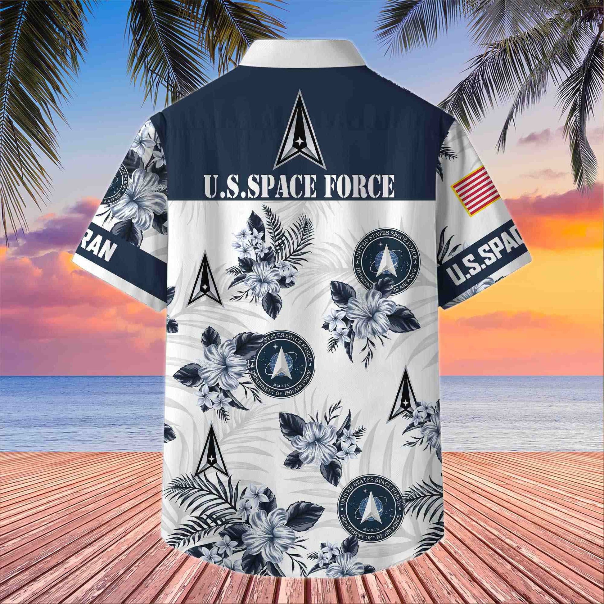 Premium US Veterans Hawaiian Shirt BPHN230411, Gifts For US Veterans, Gifts On Memorial Day, Father's Day, Armed Forces Day, Veterans Day.