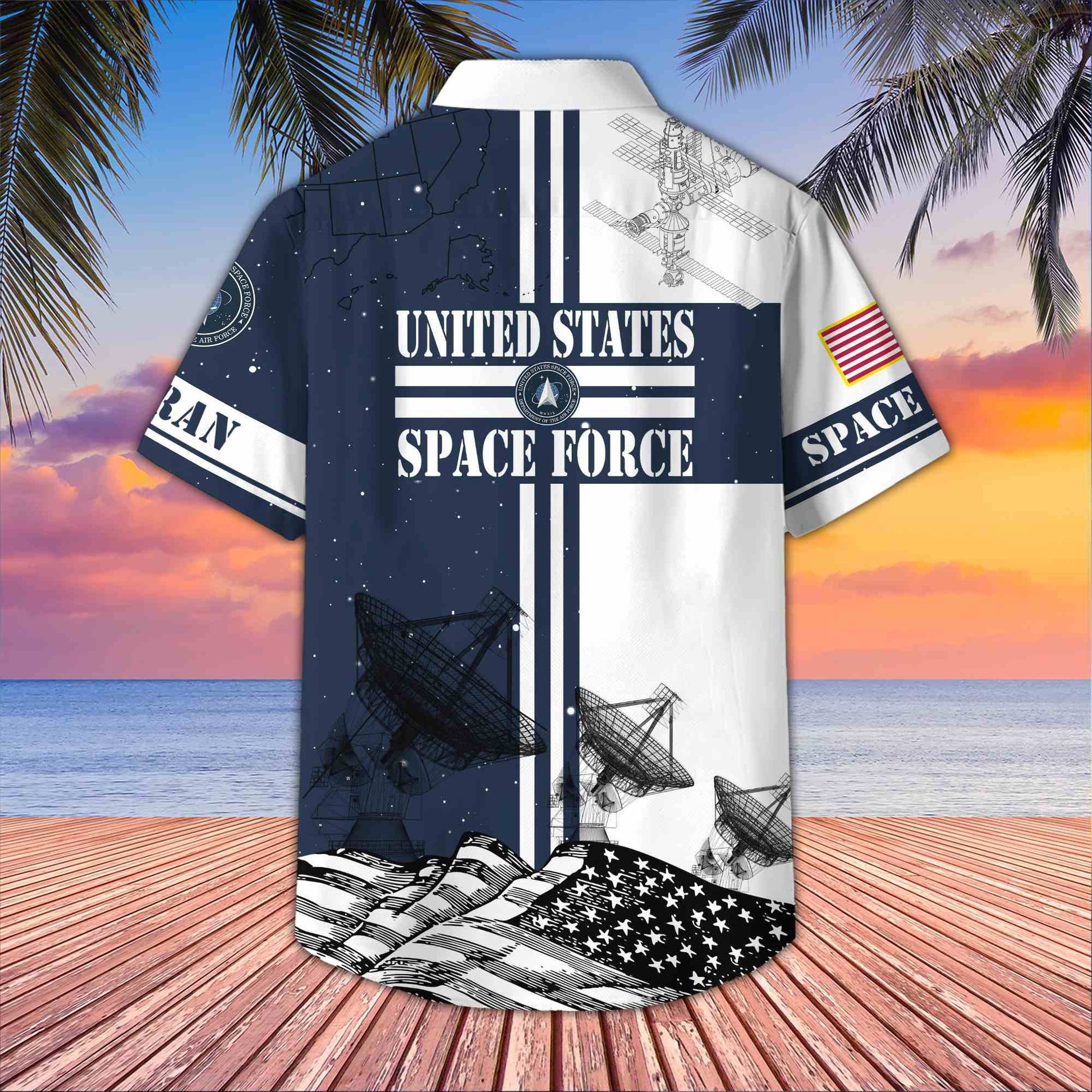 Premium US Veterans Hawaiian Shirt BPVC070501, Gifts For US Veterans, Gifts On Memorial Day, Father's Day, Armed Forces Day, Veterans Day.
