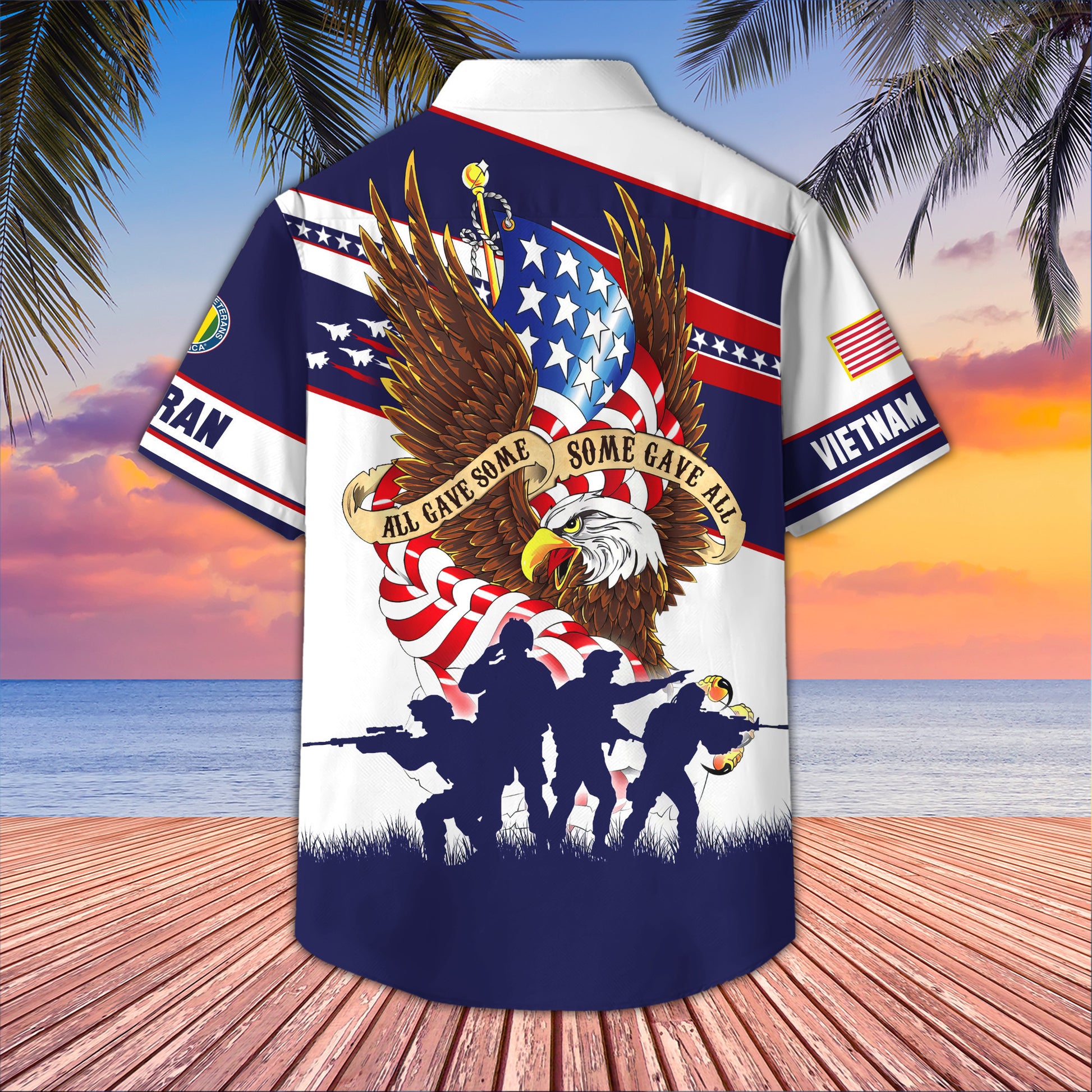 Vietnam Veteran Hawaiian Shirt VPVC405906, Gifts For Vietnam Veteran, Best Gifts On Father's Day, Armed Forces Day, Independence Day, Veterans Day.