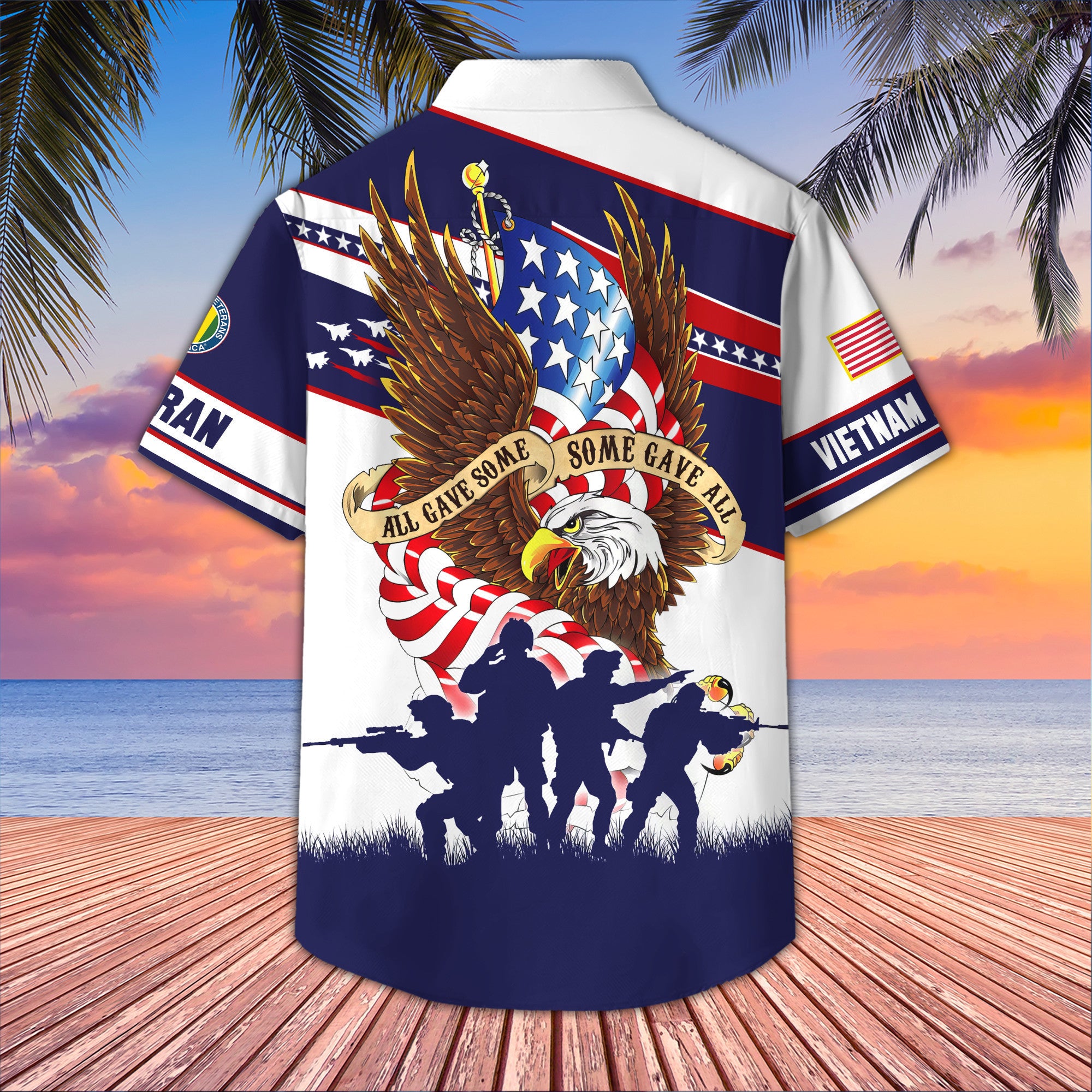 Vietnam Veteran Hawaiian Shirt VPVC405906, Gifts For Vietnam Veteran, Best Gifts On Father's Day, Armed Forces Day, Independence Day, Veterans Day.