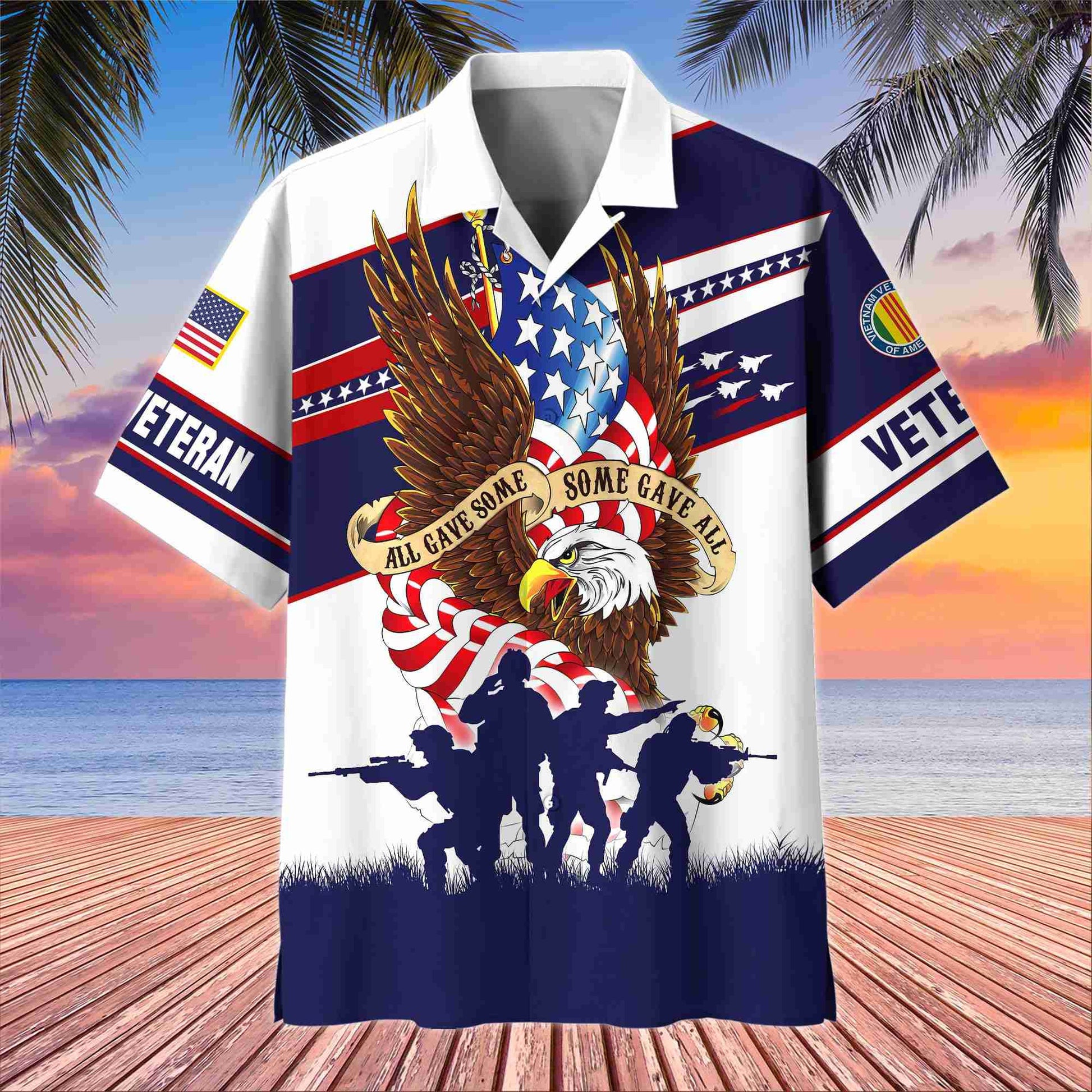 Vietnam Veteran Hawaiian Shirt VPVC405906, Gifts For Vietnam Veteran, Best Gifts On Father's Day, Armed Forces Day, Independence Day, Veterans Day.