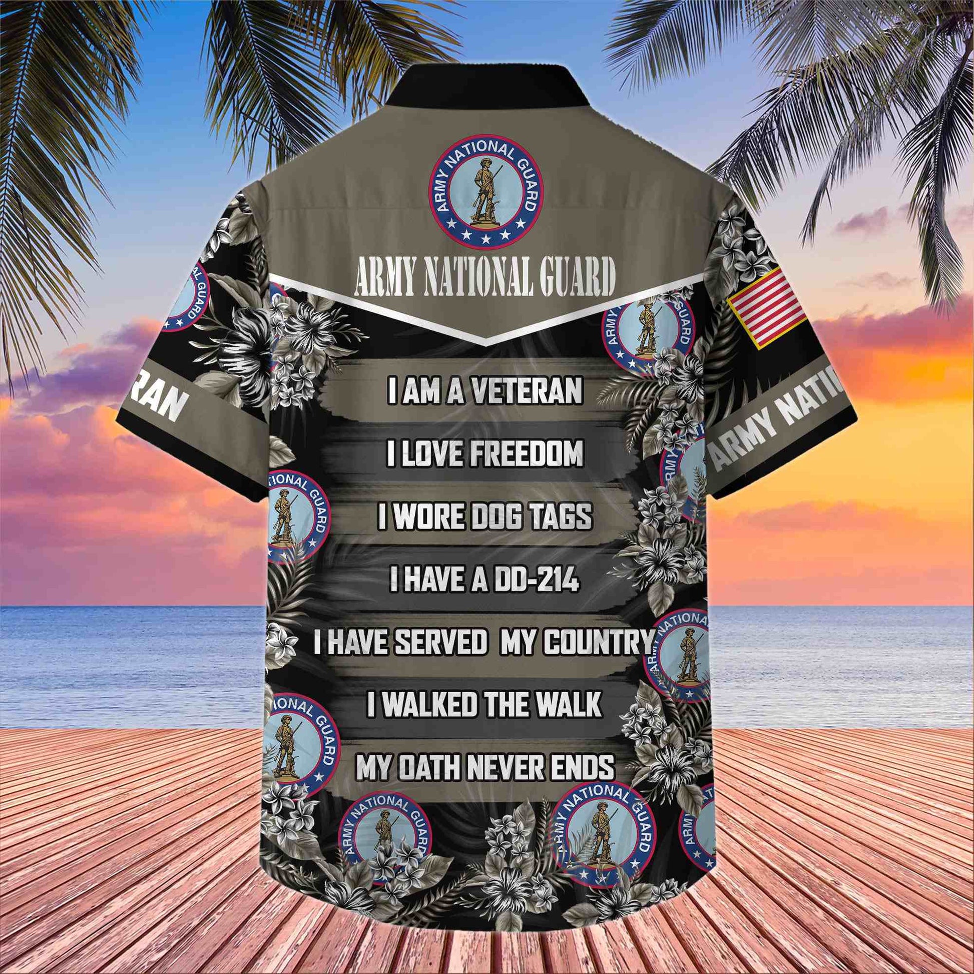 Premium US Veterans Hawaiian Shirt BPHN250411, Gifts For US Veterans, Gifts On Memorial Day, Father's Day, Armed Forces Day, Veterans Day.