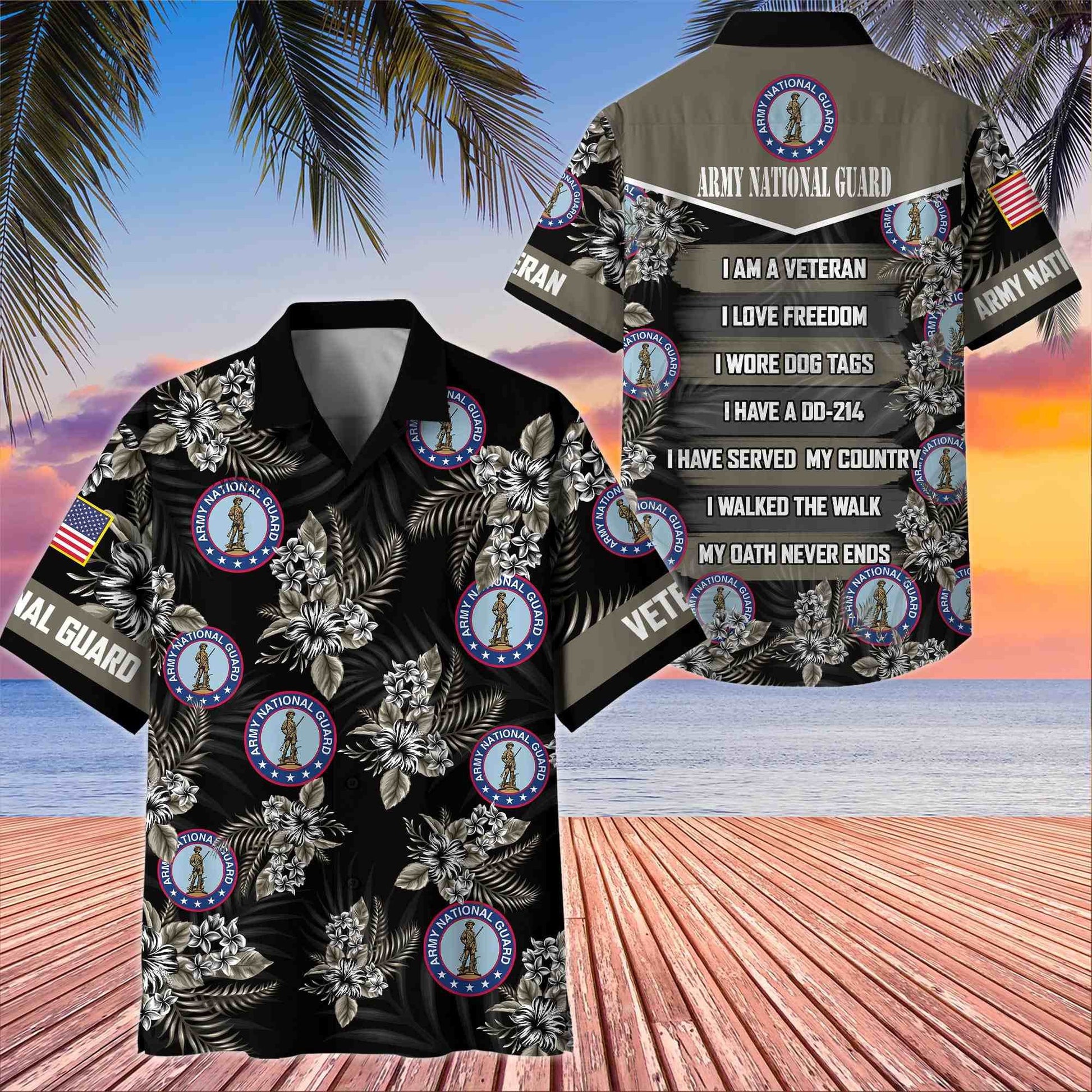 Premium US Veterans Hawaiian Shirt BPHN250411, Gifts For US Veterans, Gifts On Memorial Day, Father's Day, Armed Forces Day, Veterans Day.