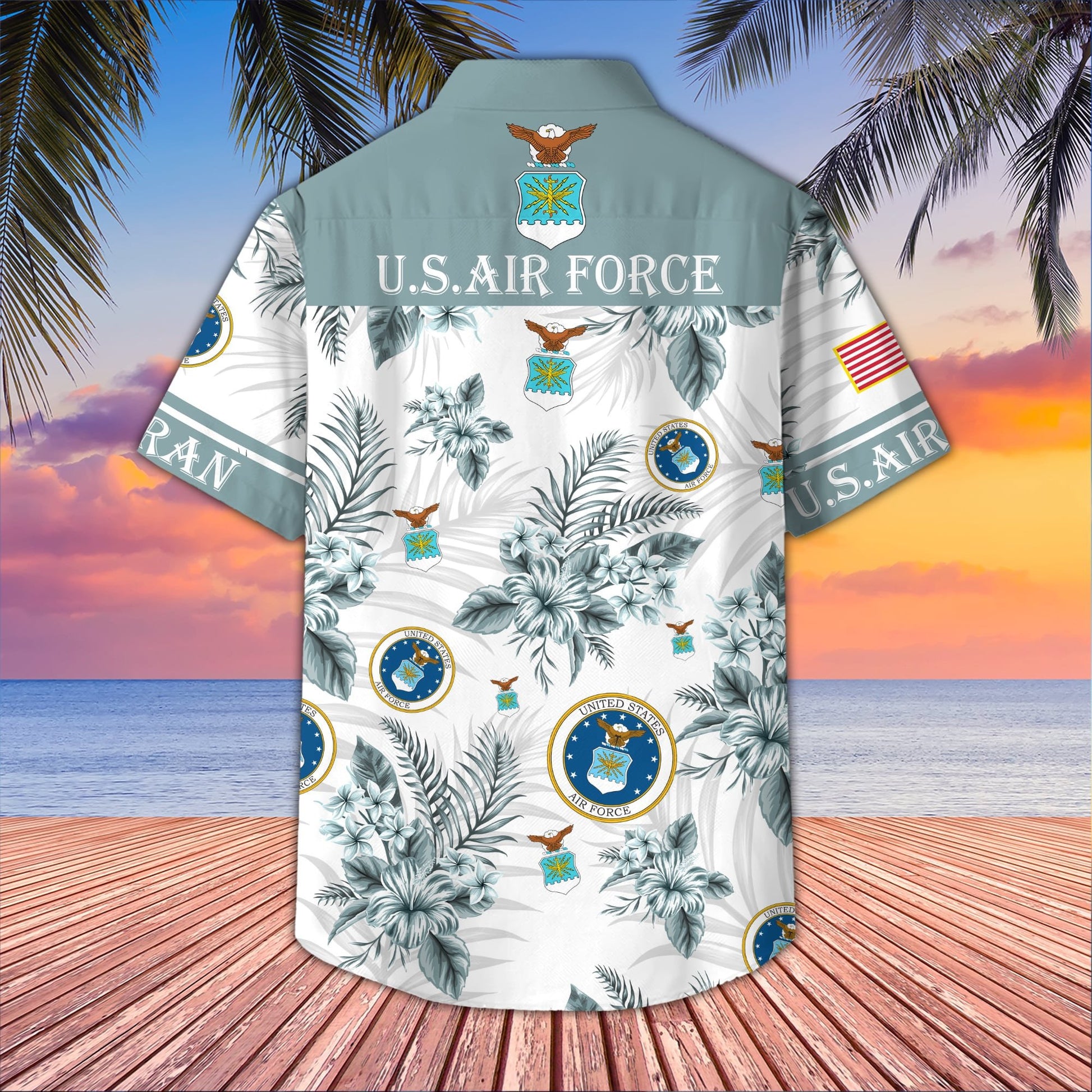 Premium US Veterans Hawaiian Shirt BPVC230403, Gifts For US Veterans, Gifts On Memorial Day, Father's Day, Armed Forces Day, Veterans Day.