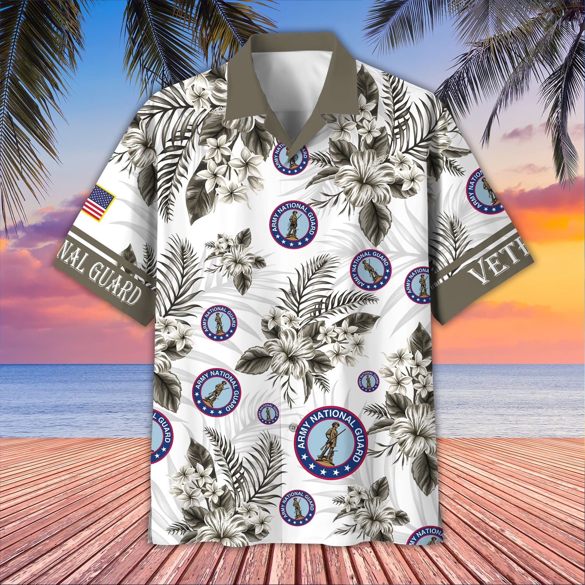 Premium US Veterans Hawaiian Shirt BPVC230403, Gifts For US Veterans, Gifts On Memorial Day, Father's Day, Armed Forces Day, Veterans Day.