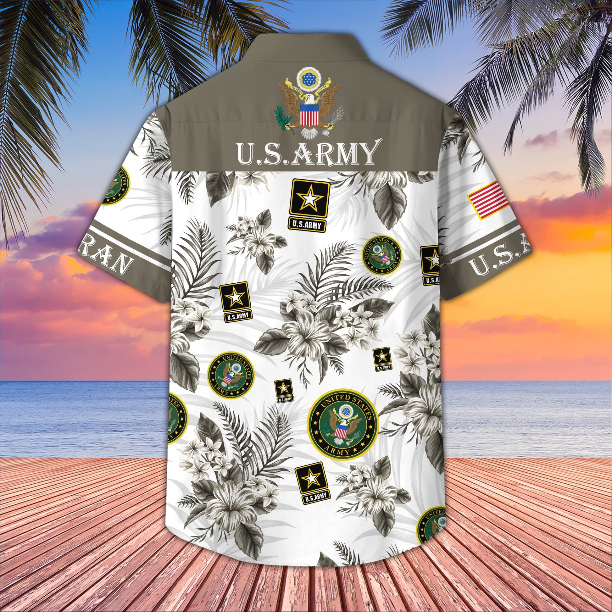 Premium US Veterans Hawaiian Shirt BPVC230403, Gifts For US Veterans, Gifts On Memorial Day, Father's Day, Armed Forces Day, Veterans Day.