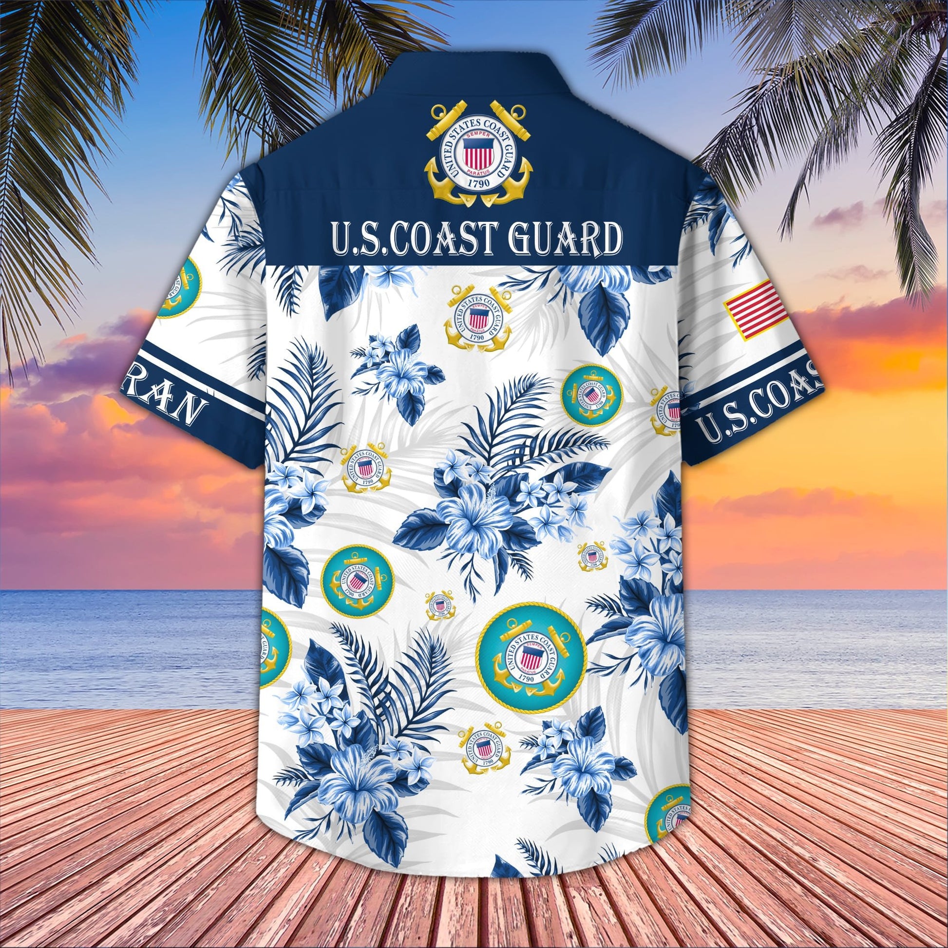 Premium US Veterans Hawaiian Shirt BPVC230403, Gifts For US Veterans, Gifts On Memorial Day, Father's Day, Armed Forces Day, Veterans Day.