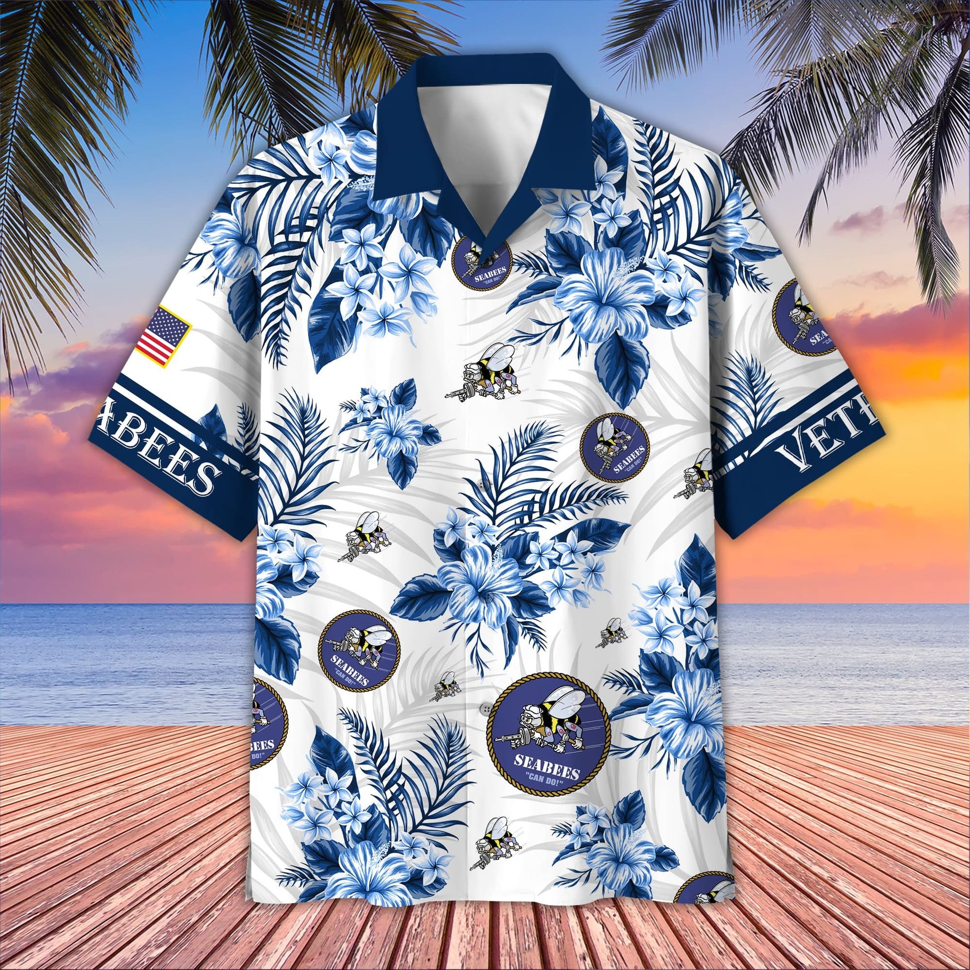 Premium US Veterans Hawaiian Shirt BPVC230403, Gifts For US Veterans, Gifts On Memorial Day, Father's Day, Armed Forces Day, Veterans Day.