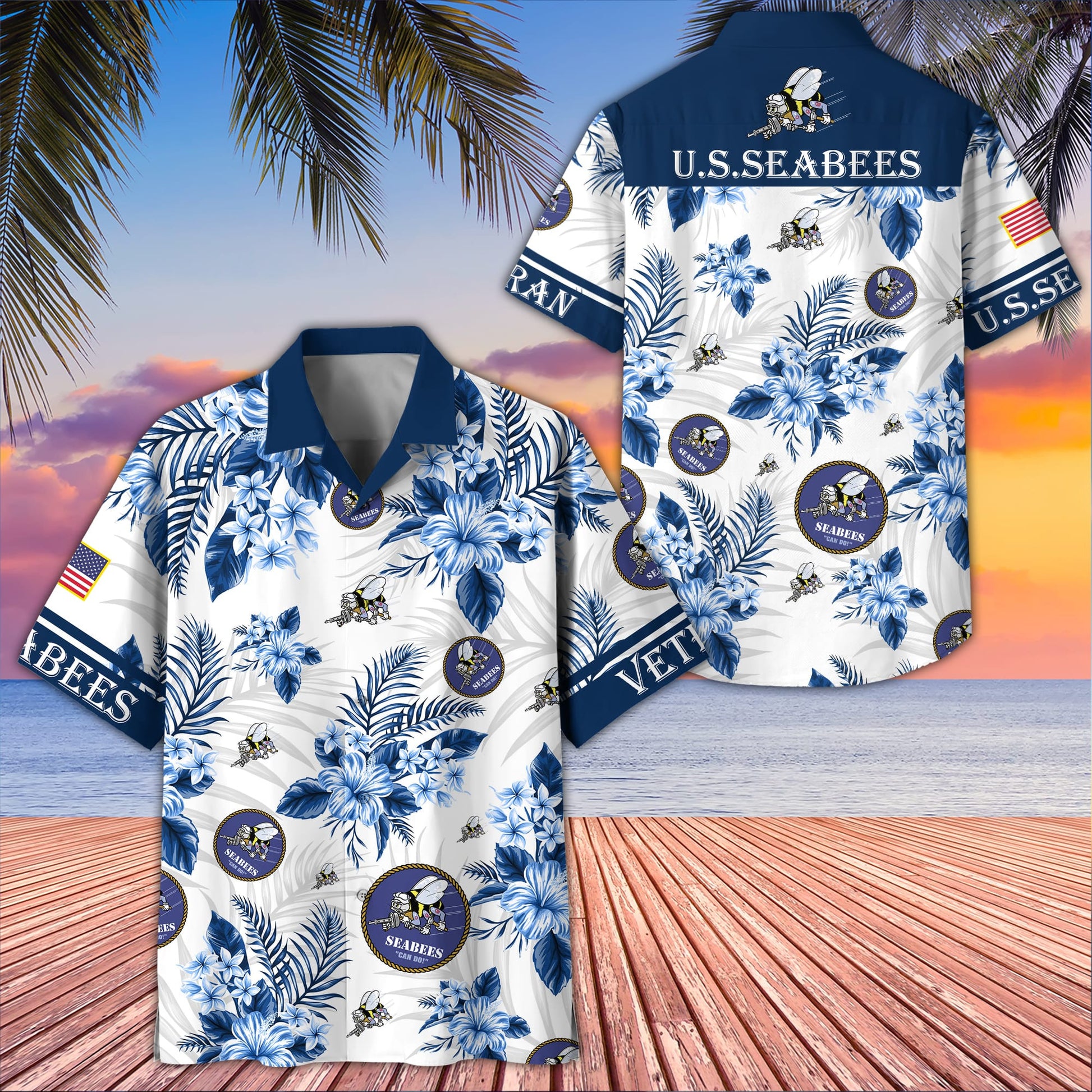 Premium US Veterans Hawaiian Shirt BPVC230403, Gifts For US Veterans, Gifts On Memorial Day, Father's Day, Armed Forces Day, Veterans Day.