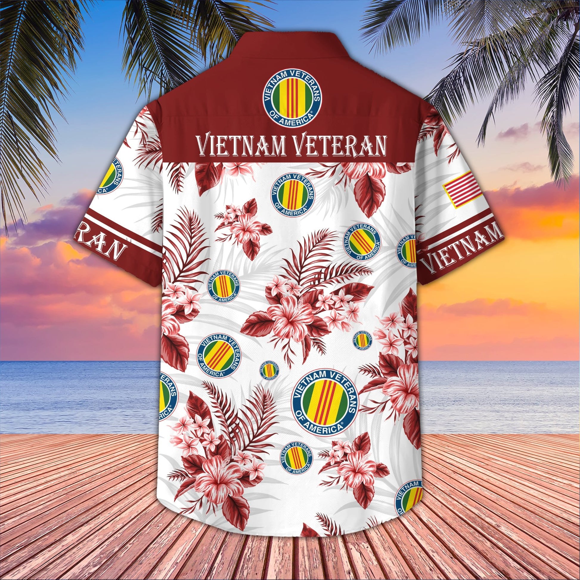Premium US Veterans Hawaiian Shirt BPVC230403, Gifts For US Veterans, Gifts On Memorial Day, Father's Day, Armed Forces Day, Veterans Day.