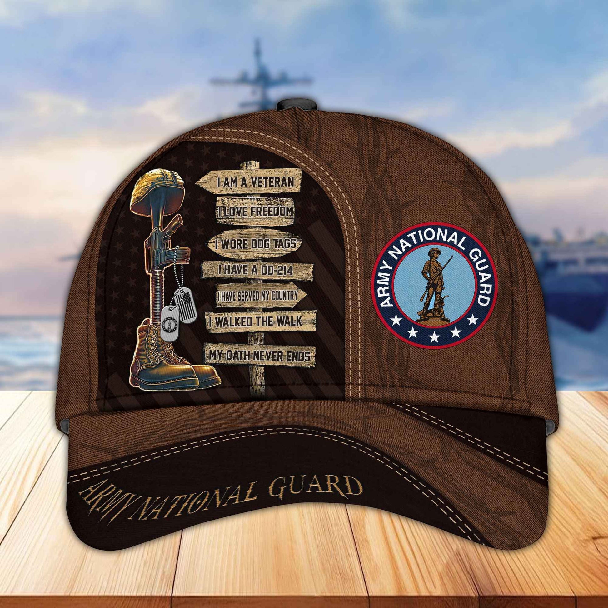 Premium Proudly Served US Veterans Cap, Gifts For US Veterans APHN171211