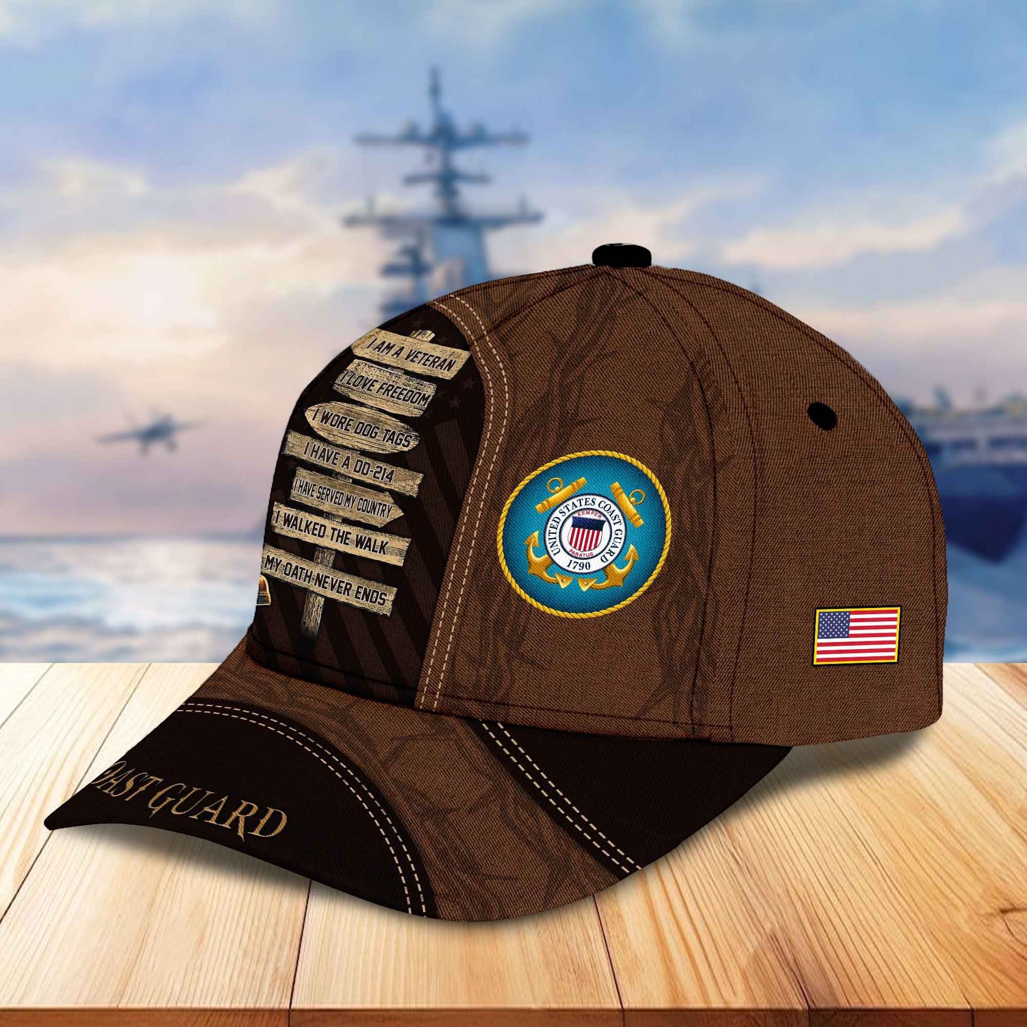 Premium Proudly Served US Veterans Cap, Gifts For US Veterans APHN171211
