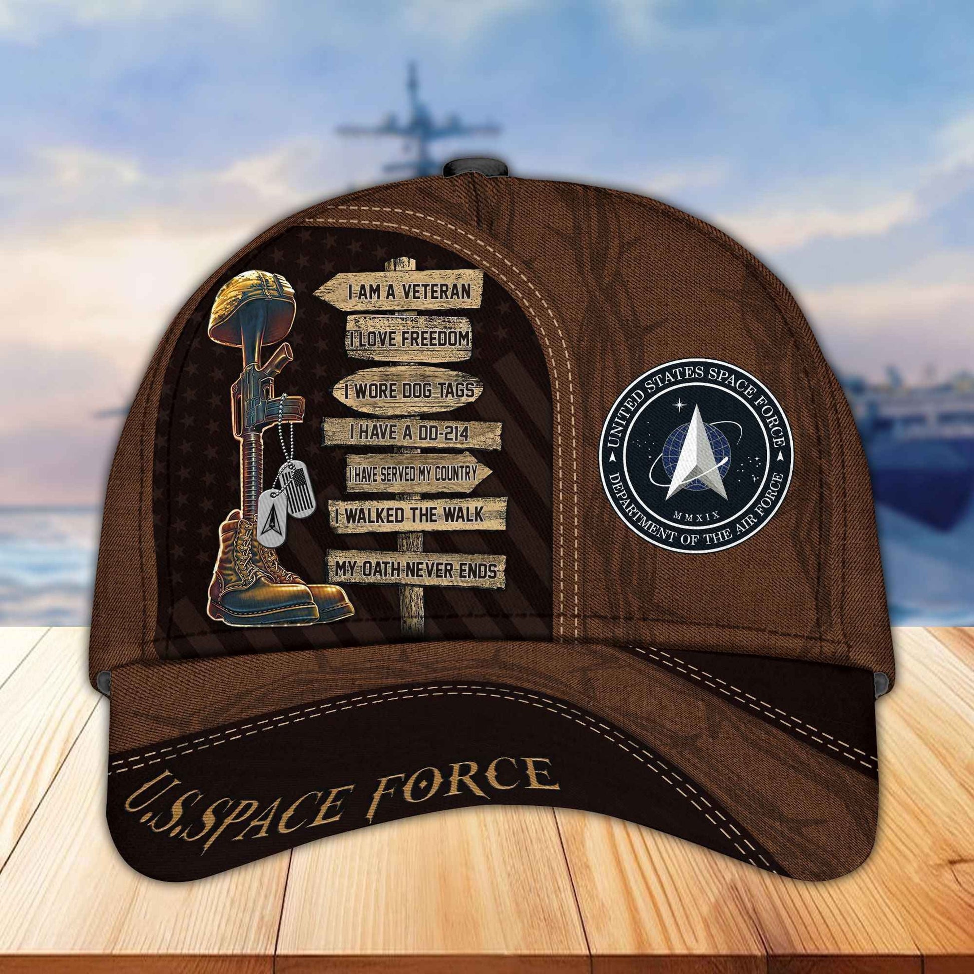Premium Proudly Served US Veterans Cap, Gifts For US Veterans APHN171211
