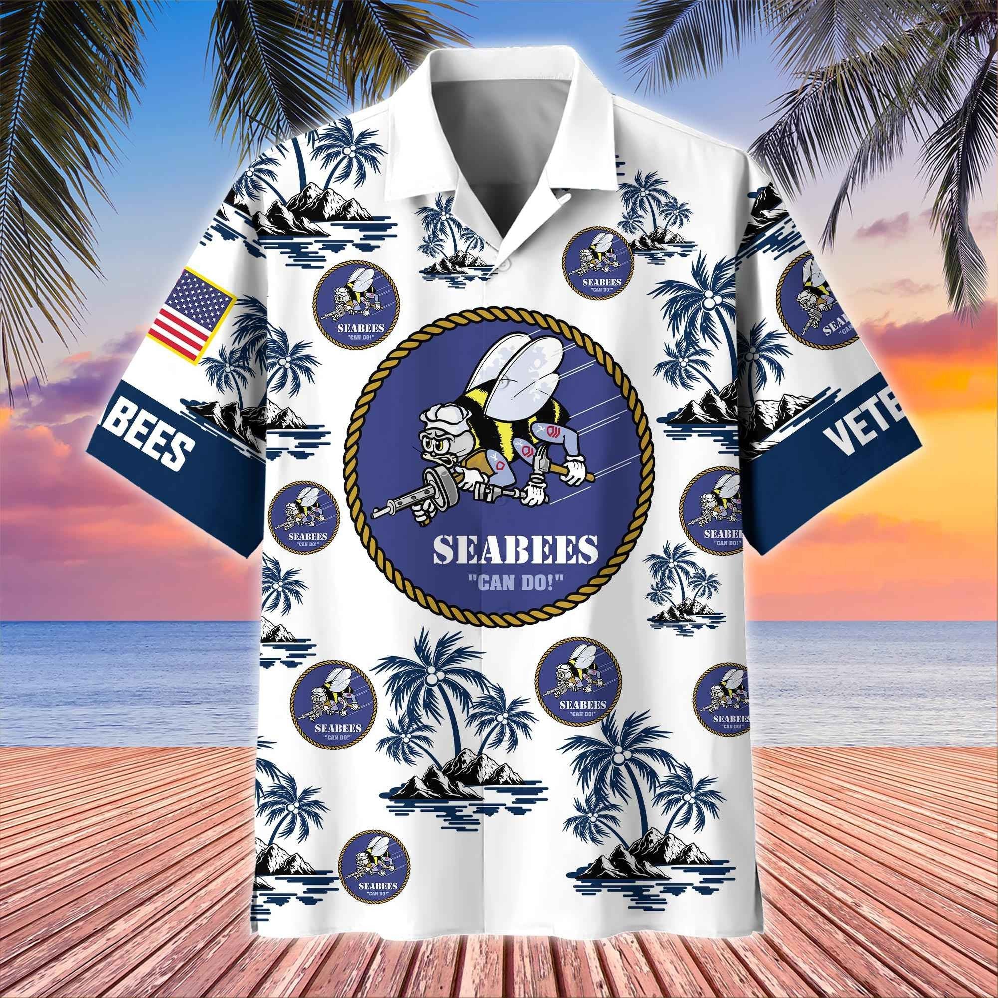 Premium US Veterans Hawaiian Shirt BPHN250414, Gifts For US Veterans, Gifts On Father's Day, Armed Forces Day, Veterans Day.