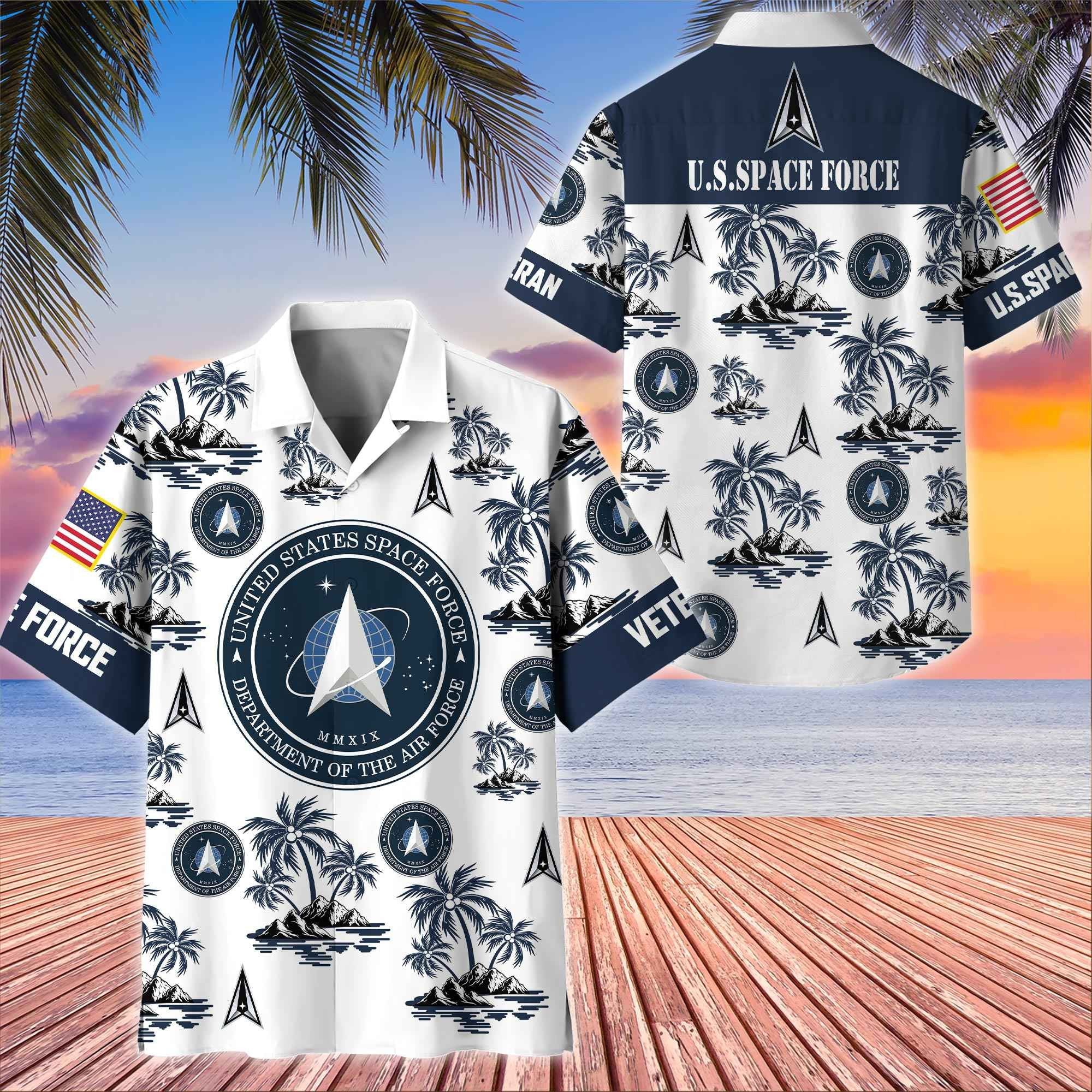 Premium US Veterans Hawaiian Shirt BPHN250414, Gifts For US Veterans, Gifts On Father's Day, Armed Forces Day, Veterans Day.