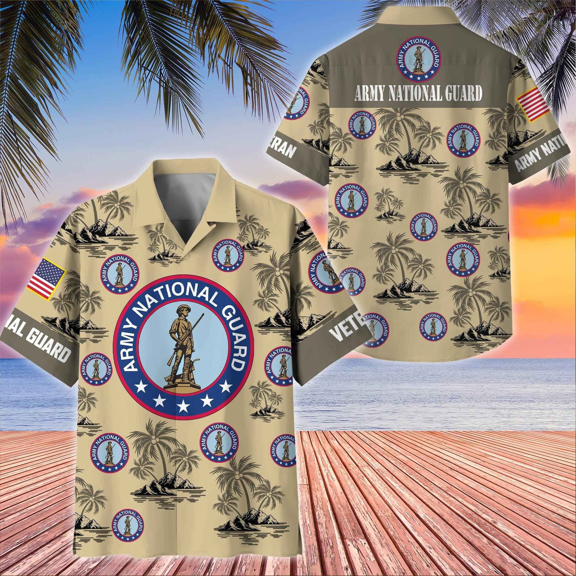 Premium US Veterans Hawaiian Shirt BPHN250413, Gifts For US Veterans, Gifts On Father's Day, Armed Forces Day, Veterans Day.