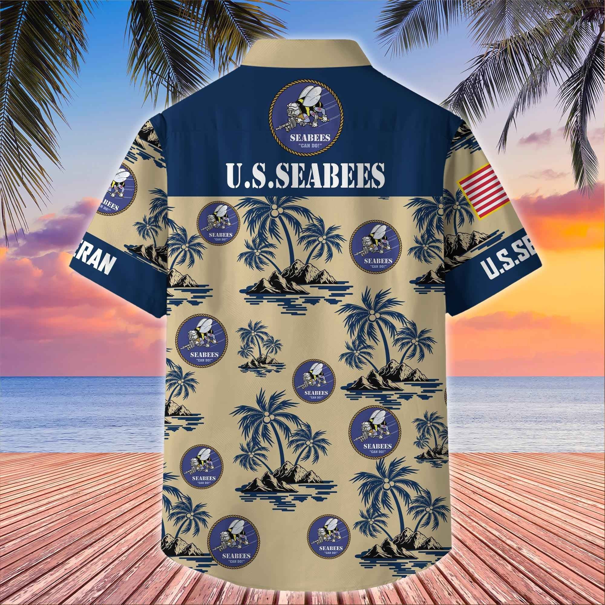 Premium US Veterans Hawaiian Shirt BPHN250413, Gifts For US Veterans, Gifts On Father's Day, Armed Forces Day, Veterans Day.