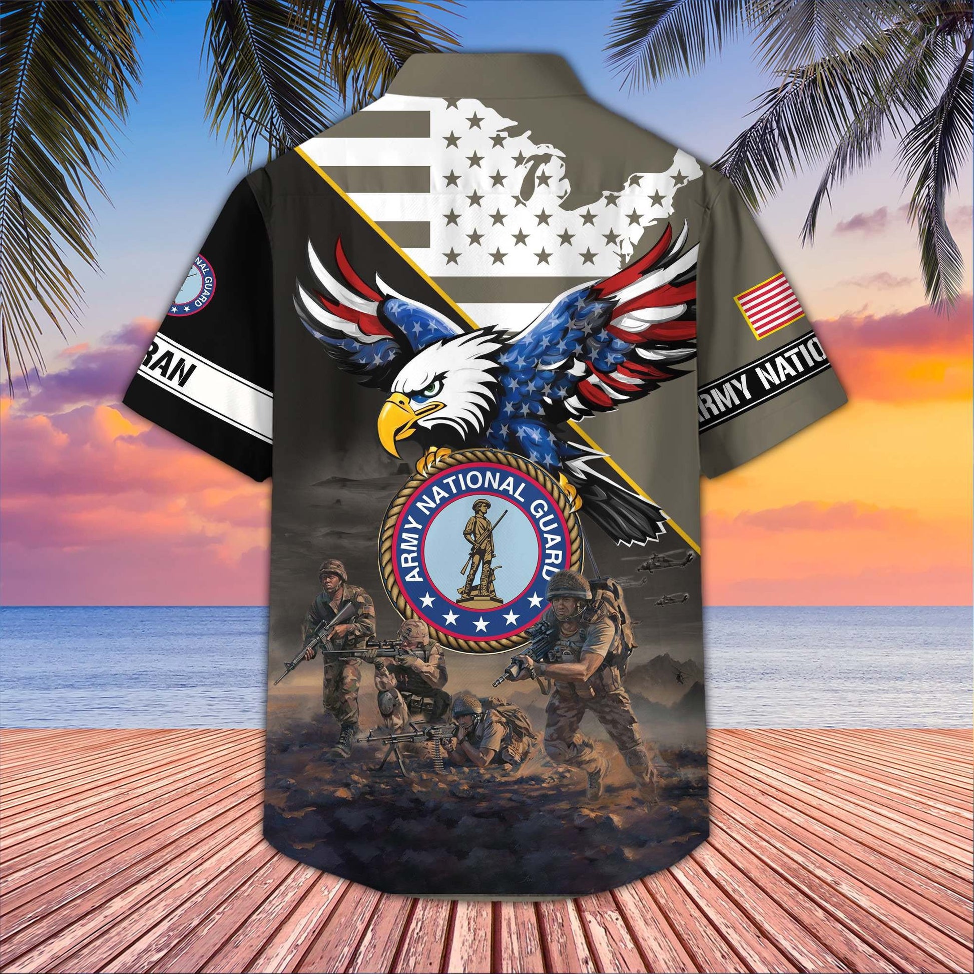 Premium US Veterans Hawaiian Shirt BPVC150501, Gifts For US Veterans, Gifts On Father's Day, Armed Forces Day, Veterans Day.