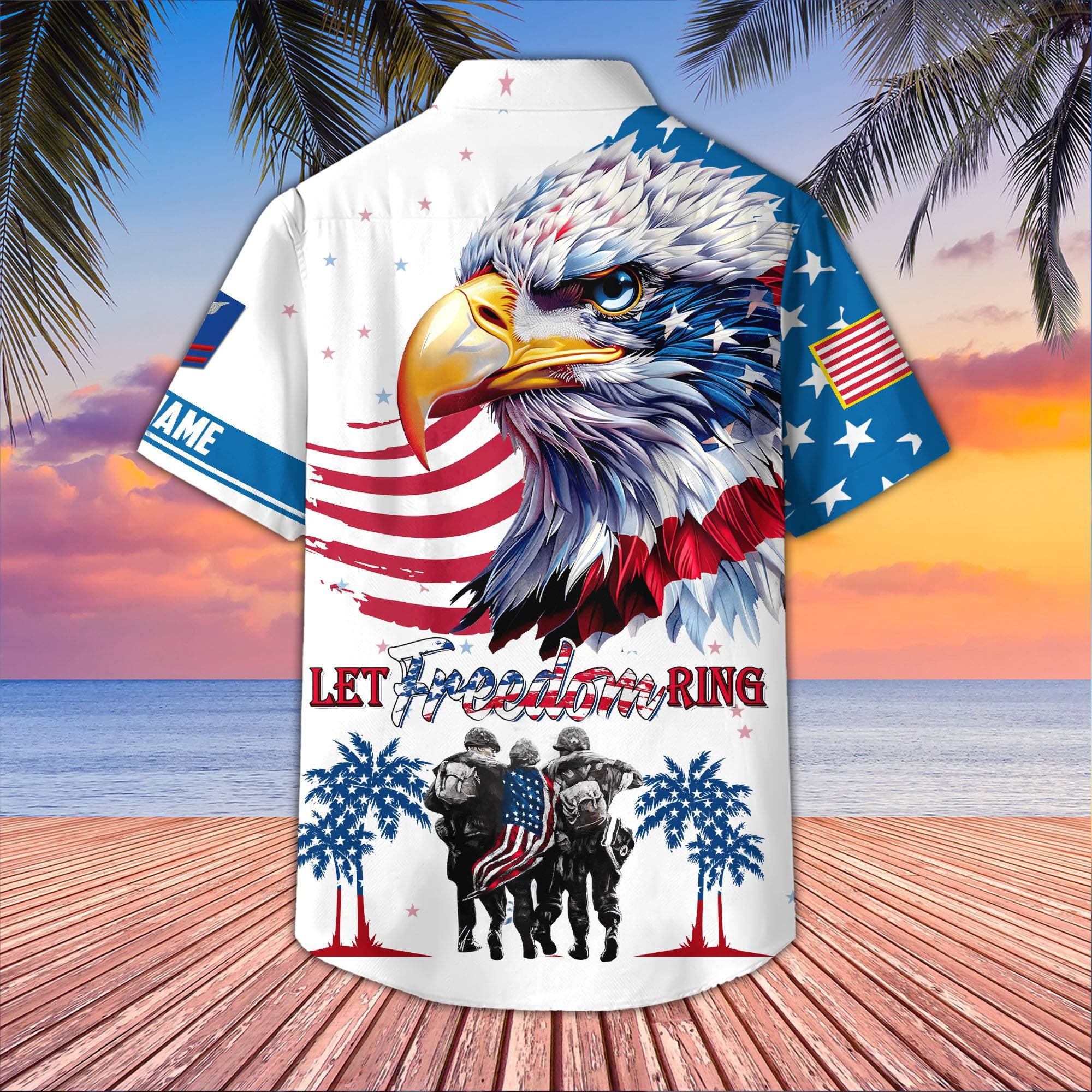 Premium Custom USCG Hawaiian Shirt VPVC405705, Gifts For Coast Guard Veteran, Best Gifts On Father's Day, Armed Forces Day, Independence Day, Veterans Day.