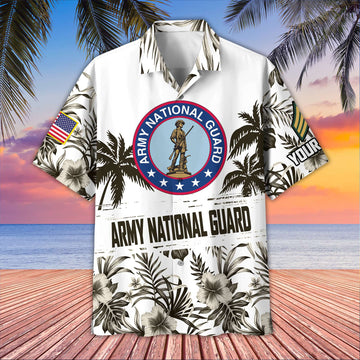 US Army Custom National Guard Hawaiian Shirt VPVC405308, Gifts For Army National Guard Veteran, Best Gifts On Father's Day, Armed Forces Day, Independence Day, Veterans Day.