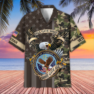 Premium Custom US Veteran Hawaiian Shirt VPVC406507, Gifts For US Veteran, Best Gifts On Father's Day, Armed Forces Day, Independence Day, Veterans Day.