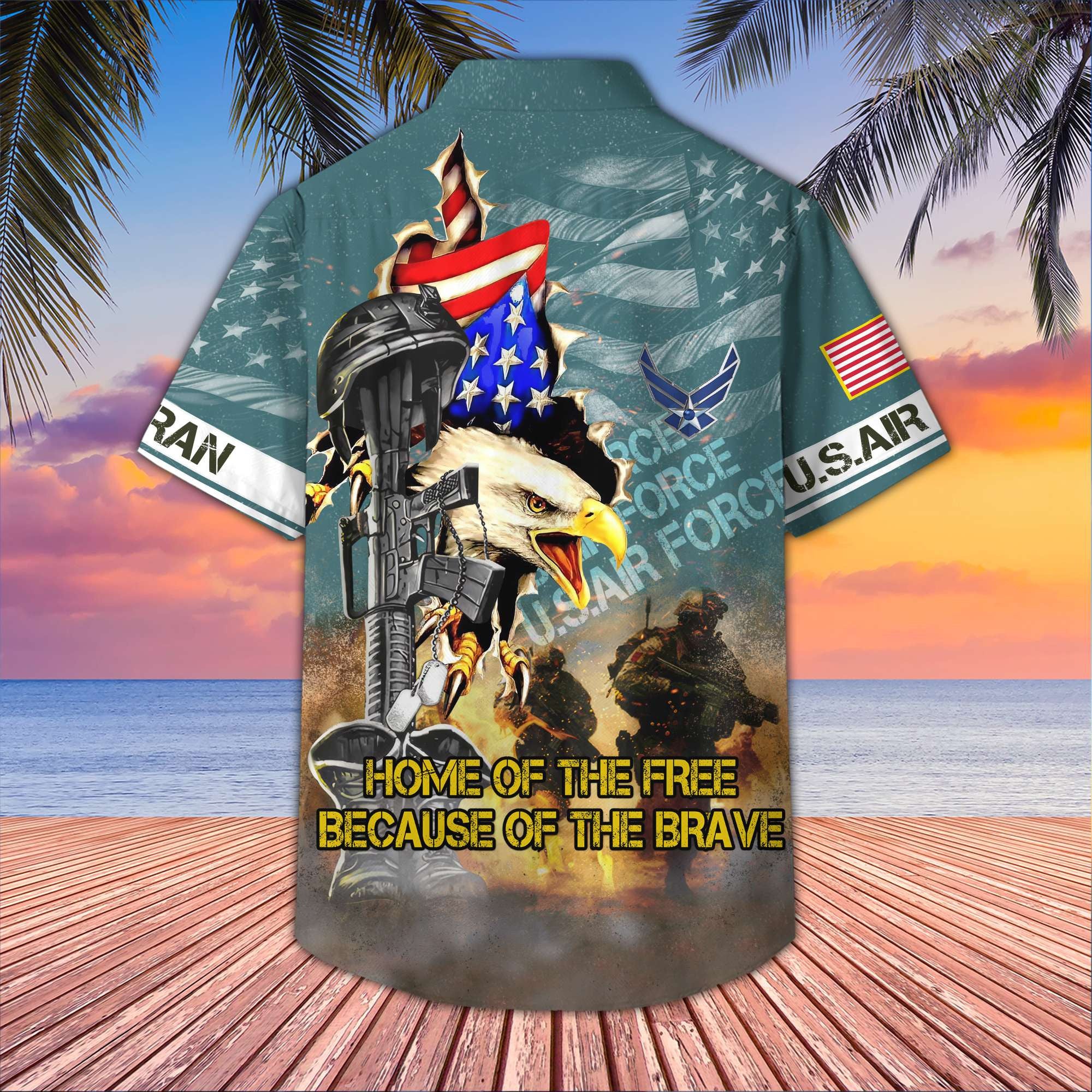 USAF Hawaiian Shirt VPVC406404, Gifts For Air Force Veteran, Best Gifts On Father's Day, Armed Forces Day, Independence Day, Veterans Day.
