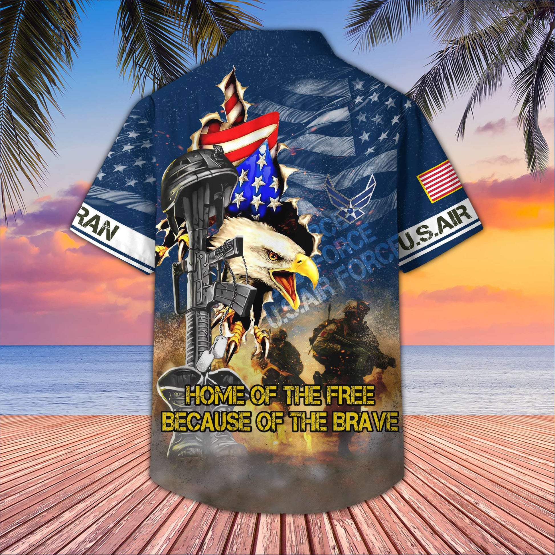USAF Hawaiian Shirt VPVC406412, Gifts For Air Force Veteran, Best Gifts On Father's Day, Armed Forces Day, Independence Day, Veterans Day.