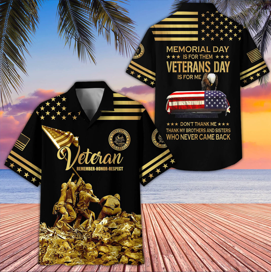 Premium US Seabees Hawaiian Shirt VPVC406309, Gifts For Seabees Veteran, Best Gifts On Father's Day, Armed Forces Day, Independence Day, Veterans Day.