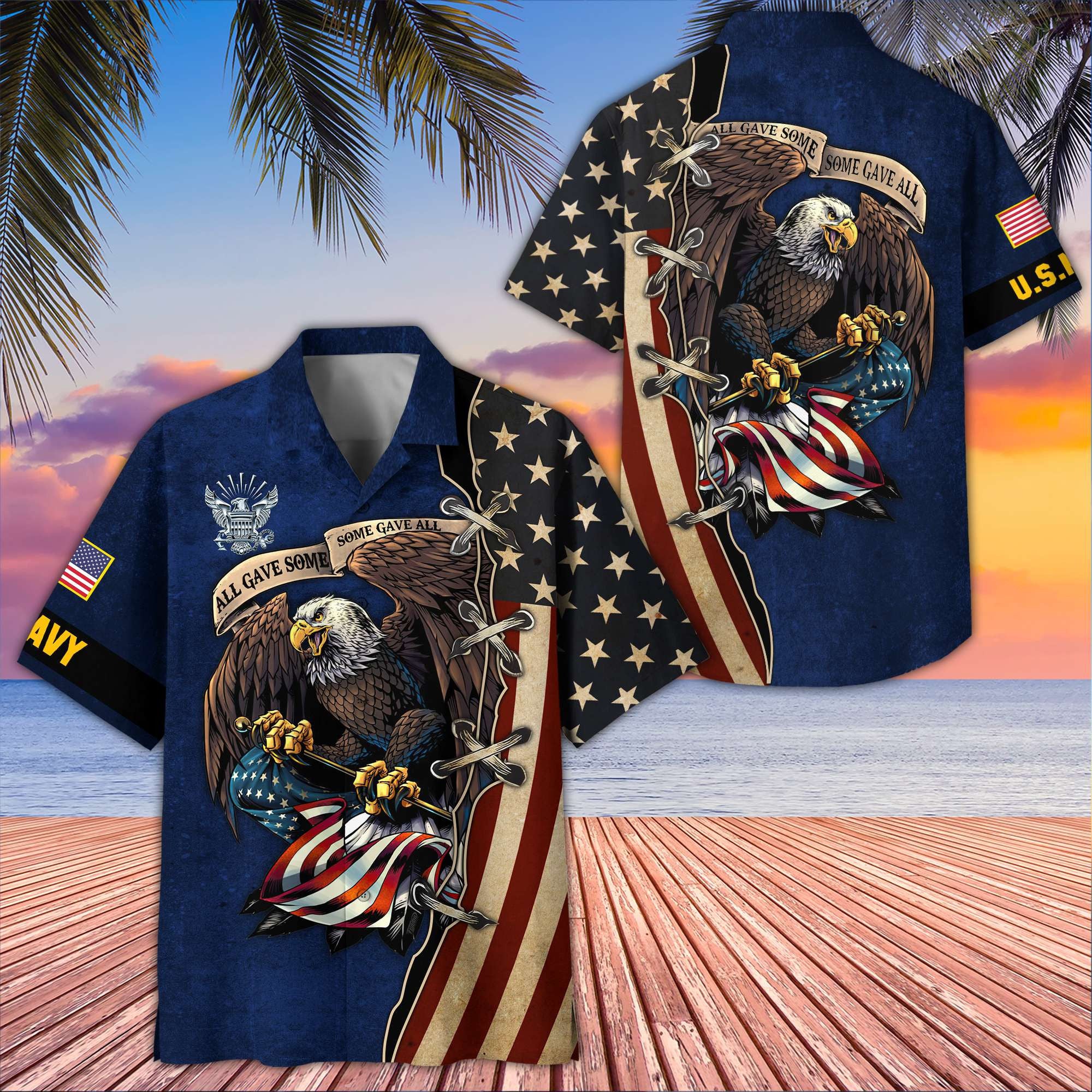Premium US Navy Hawaiian Shirt VPVC406002, Gifts For Navy Veteran, Best Gifts On Father's Day, Armed Forces Day, Independence Day, Veterans Day.