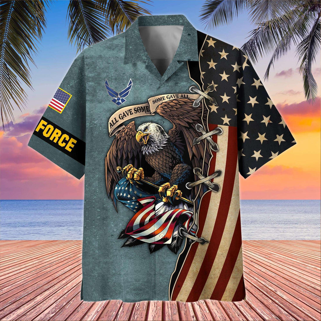 Premium USAF Hawaiian Shirt VPVC406012, Gifts For Air Force Veteran, Best Gifts On Father's Day, Armed Forces Day, Independence Day, Veterans Day.