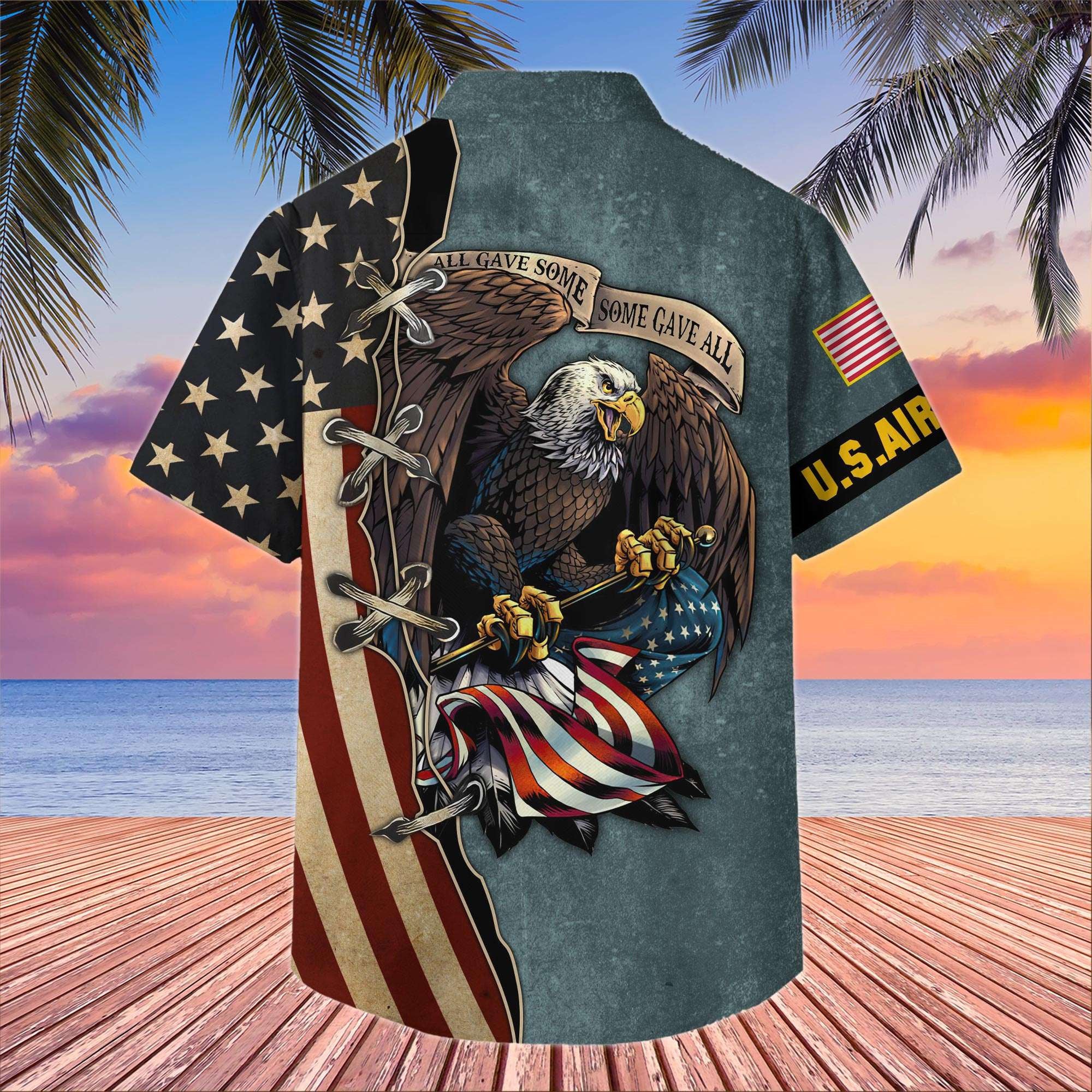 Premium USAF Hawaiian Shirt VPVC406012, Gifts For Air Force Veteran, Best Gifts On Father's Day, Armed Forces Day, Independence Day, Veterans Day.