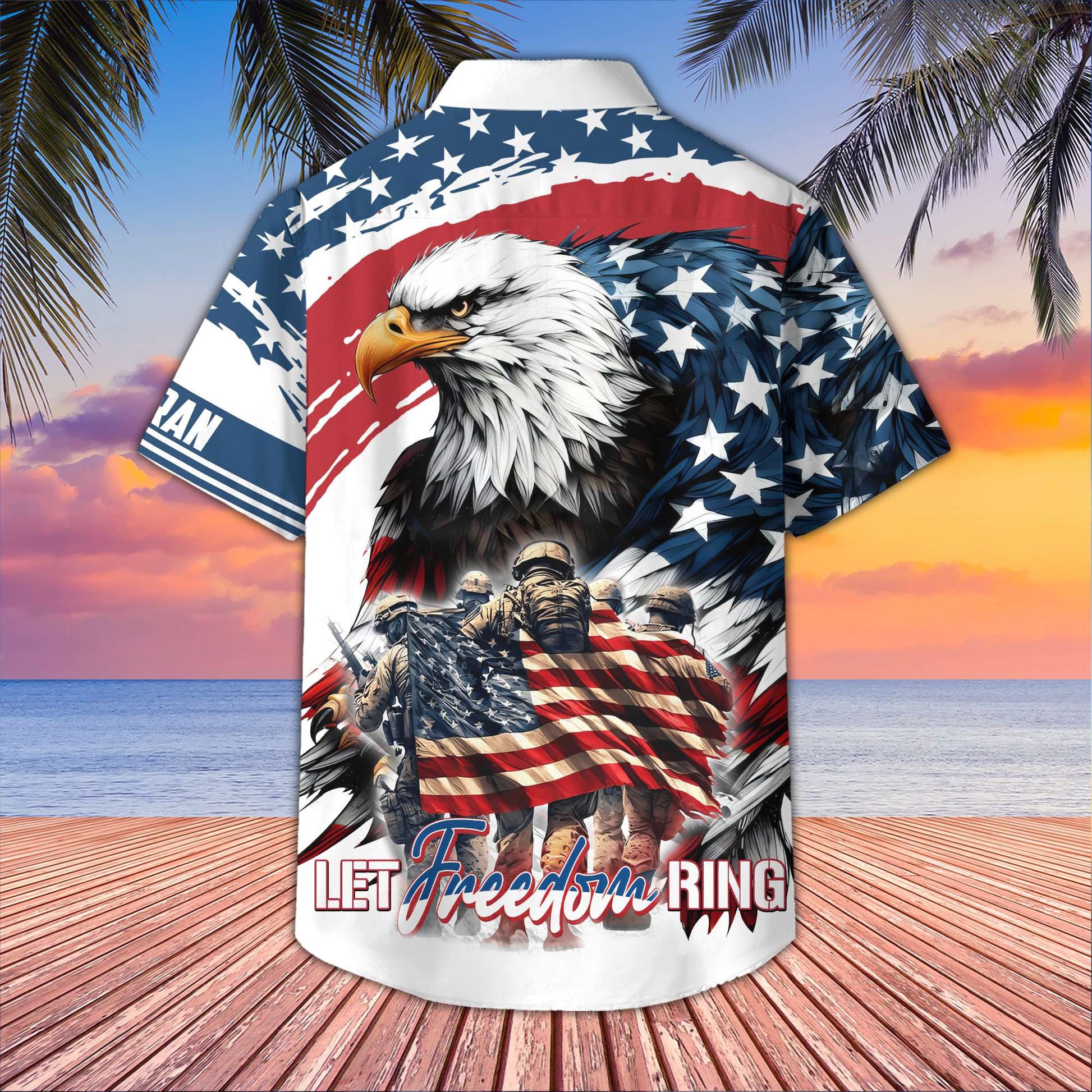 Premium US Veteran Hawaiian Shirt VPVC405807, Gifts For US Veteran, Best Gifts On Father's Day, Armed Forces Day, Independence Day, Veterans Day.