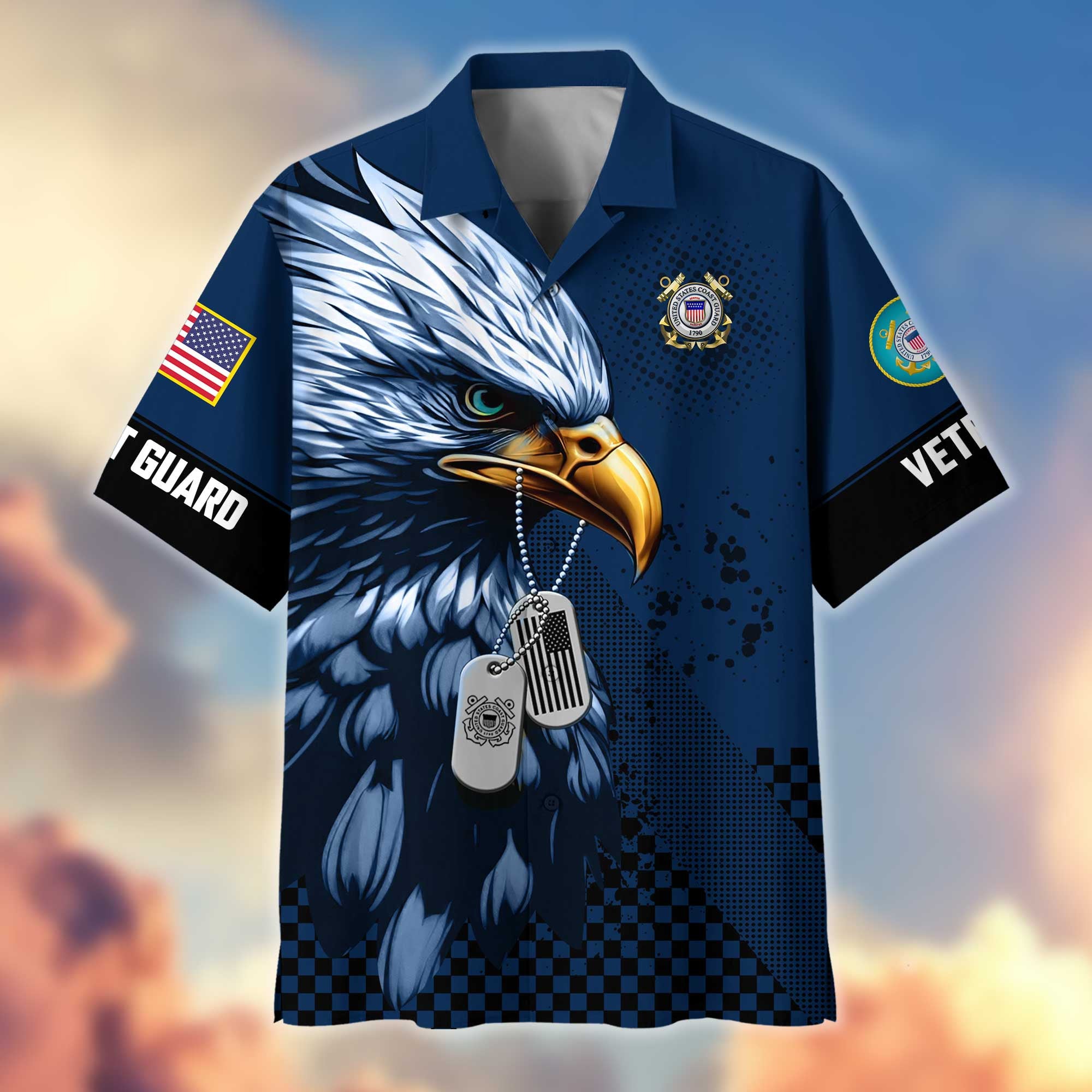 Unique USCG Hawaiian Shirt VPVC404705, Gifts For Coast Guard Veteran, Best Gifts On Father's Day, Independence Day, Veterans Day.