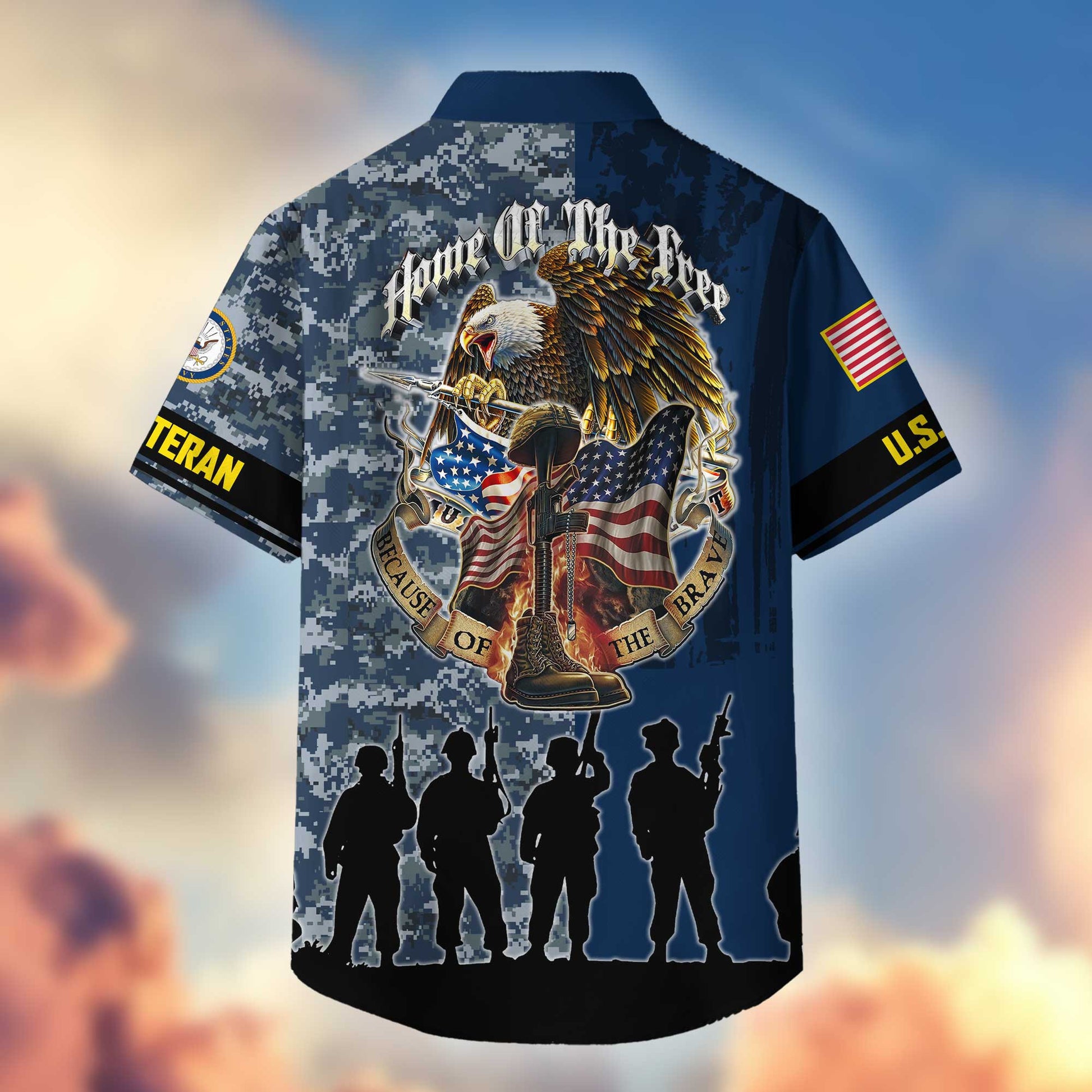 Premium US Navy Hawaiian Shirt VPVC404502 Gifts For Navy Veteran, Best Gifts On Father's Day, Armed Forces Day, Independence Day, Veterans Day.