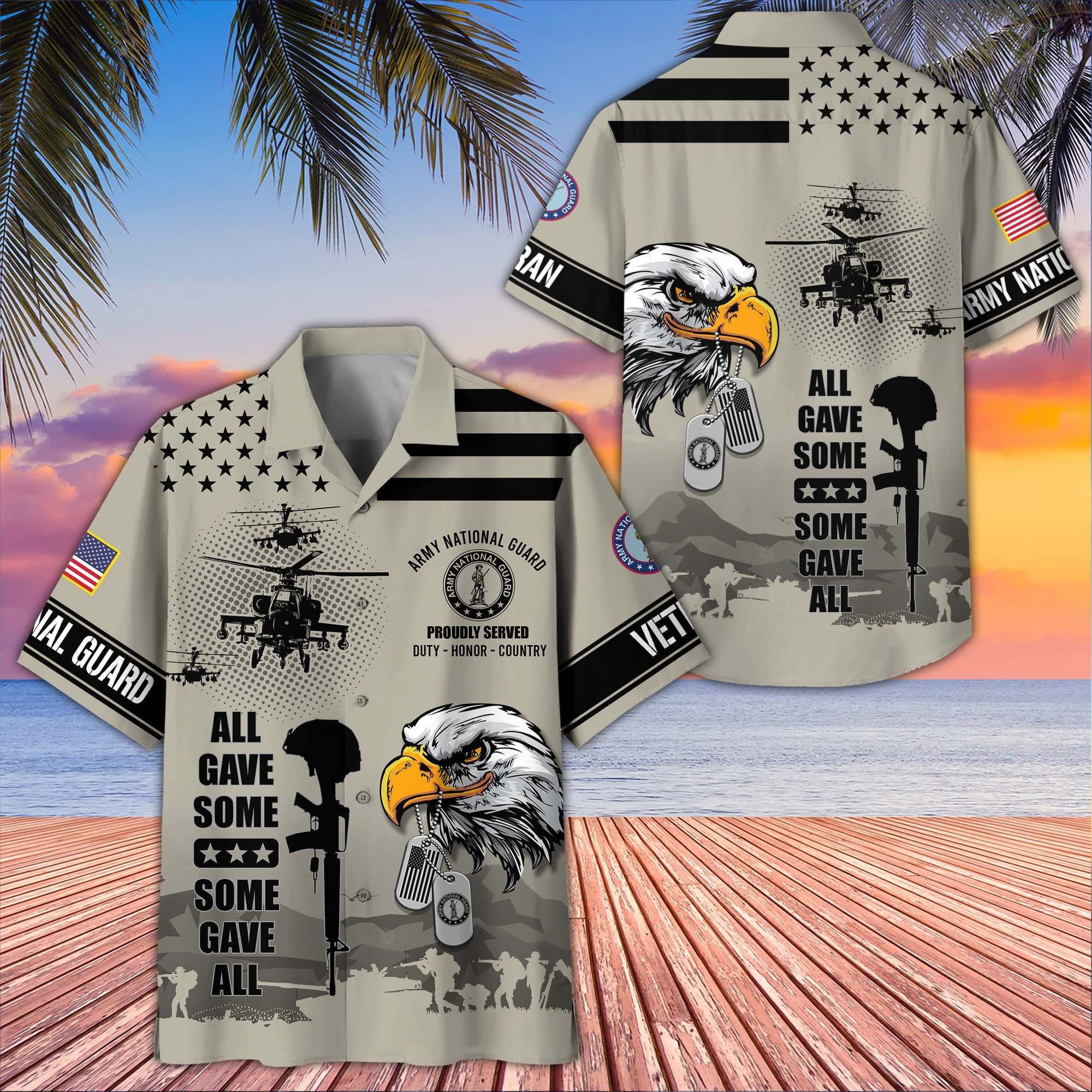 Premium US Veterans Hawaiian Shirt BPVC280501, Gifts For US Veterans, Gifts On Father's Day, Armed Forces Day, Veterans Day.