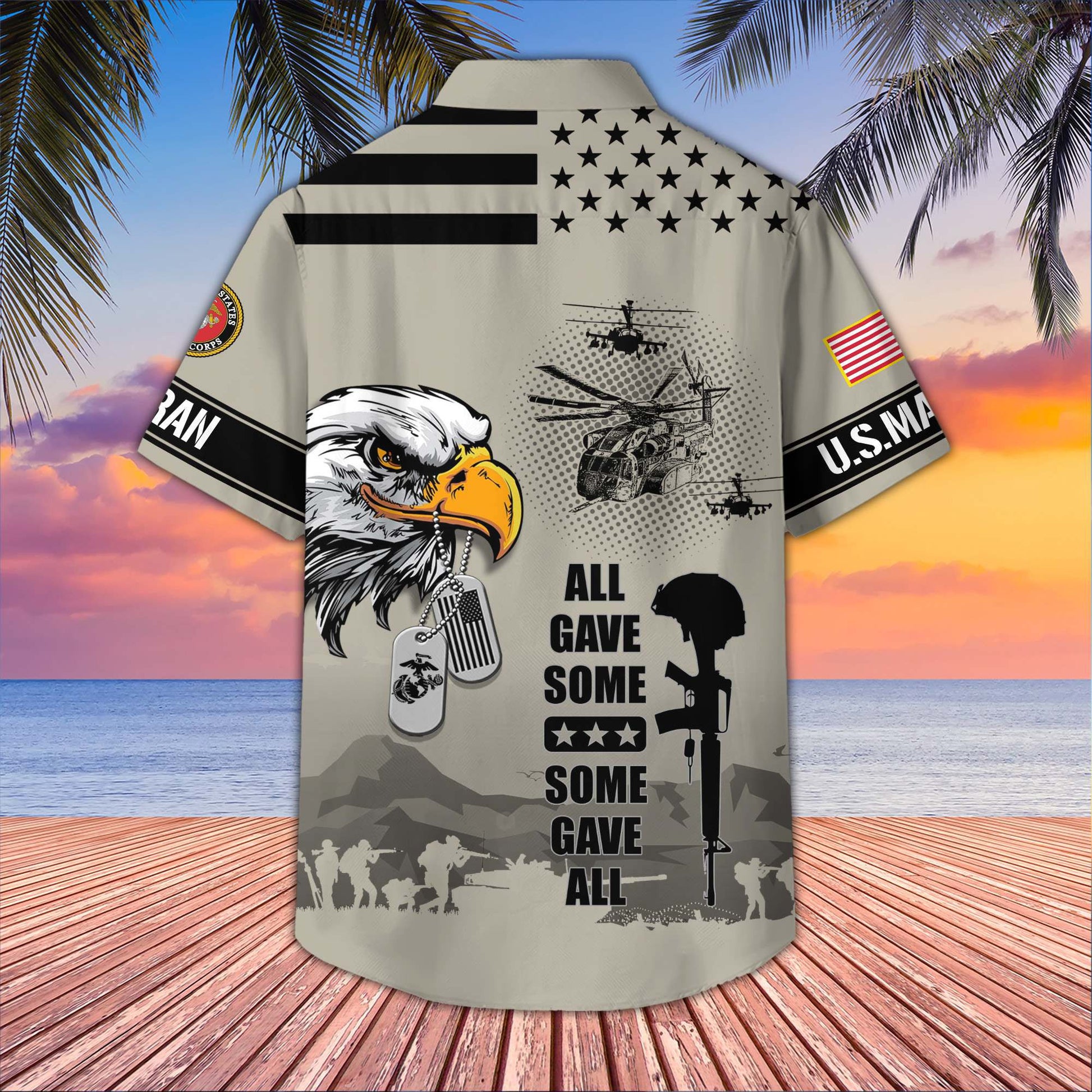 Premium US Veterans Hawaiian Shirt BPVC280501, Gifts For US Veterans, Gifts On Father's Day, Armed Forces Day, Veterans Day.