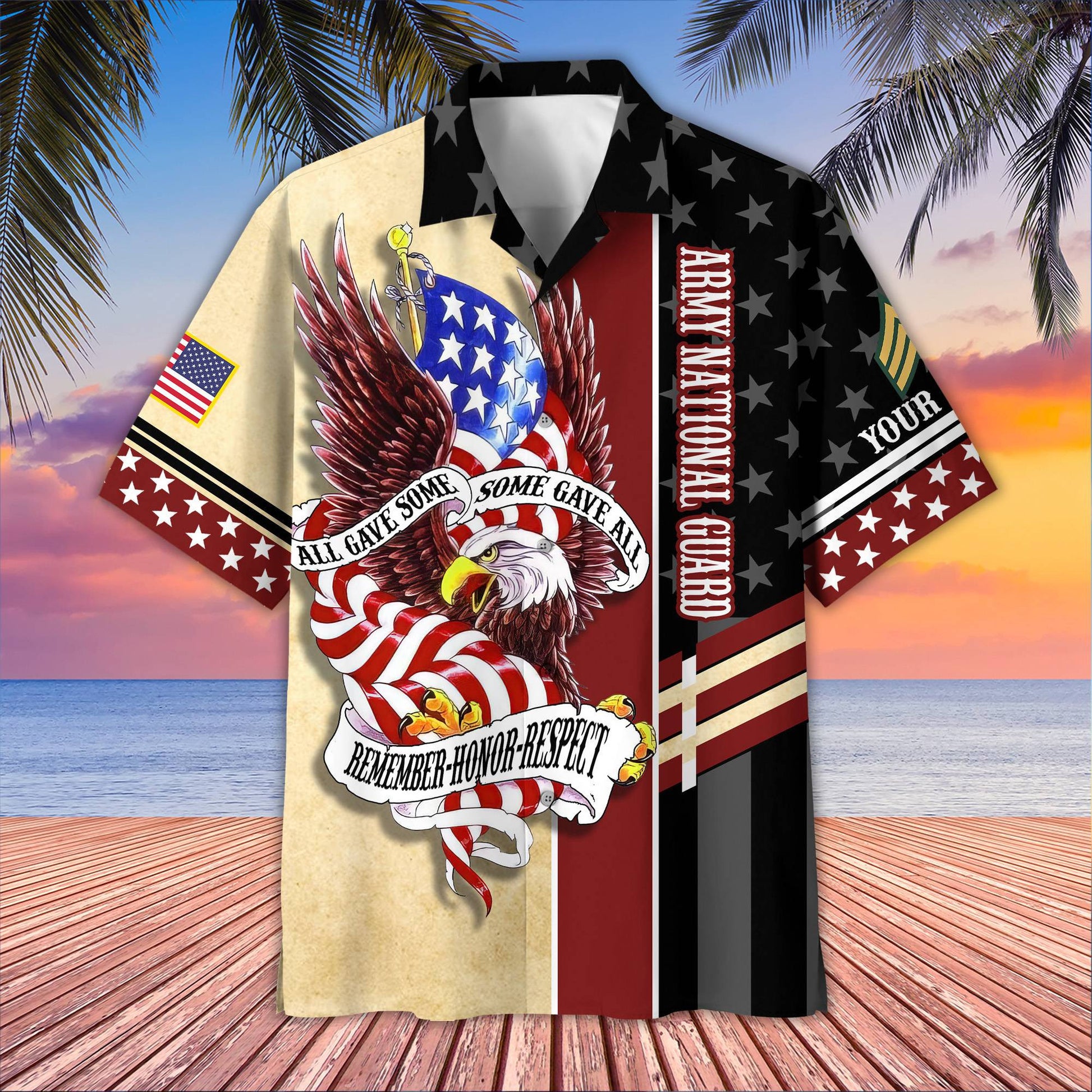 US Army Custom National Guard Hawaiian Shirt VPVC407008, Gifts For Army National Guard Veteran, Best Gifts On Father's Day, Armed Forces Day, Independence Day, Veterans Day.